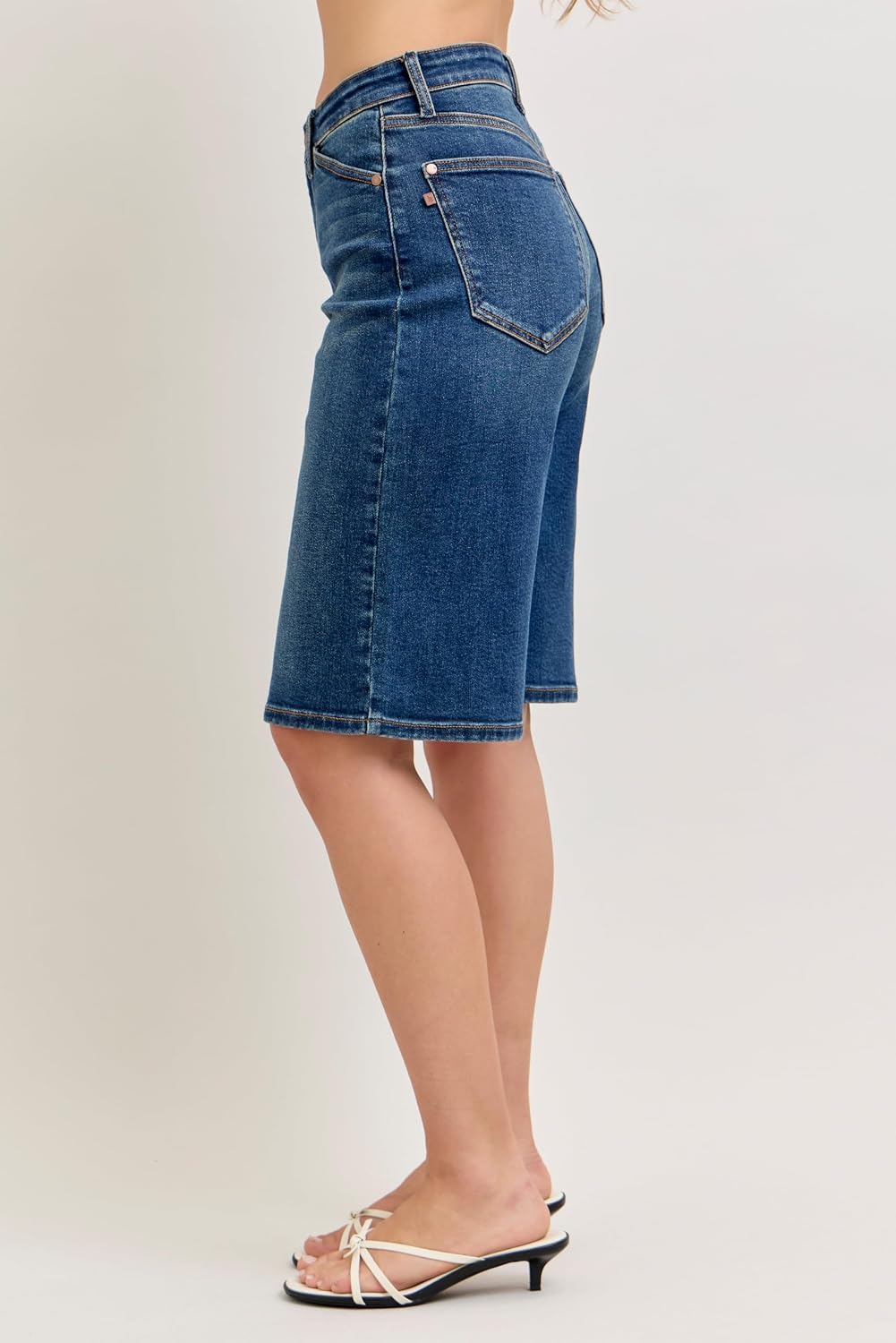Judy Blue Womens Jean Shorts - High Waisted Jort