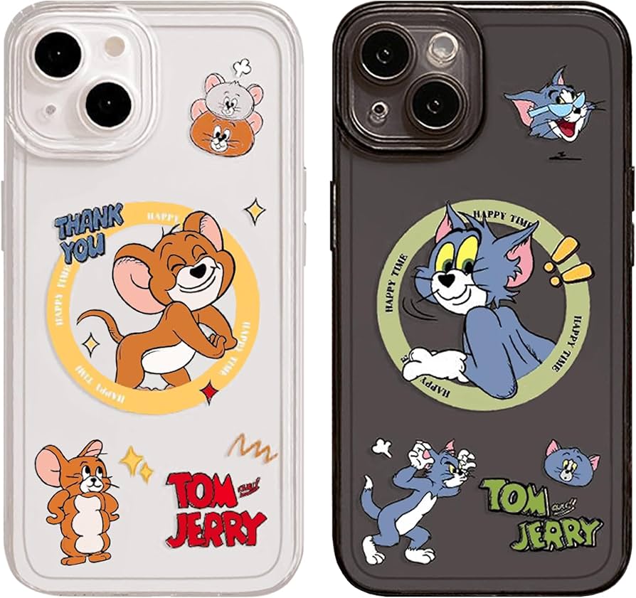 Amazon.co.jp: トムとジェリー iPhone 15 用 ケース トムとジェリー