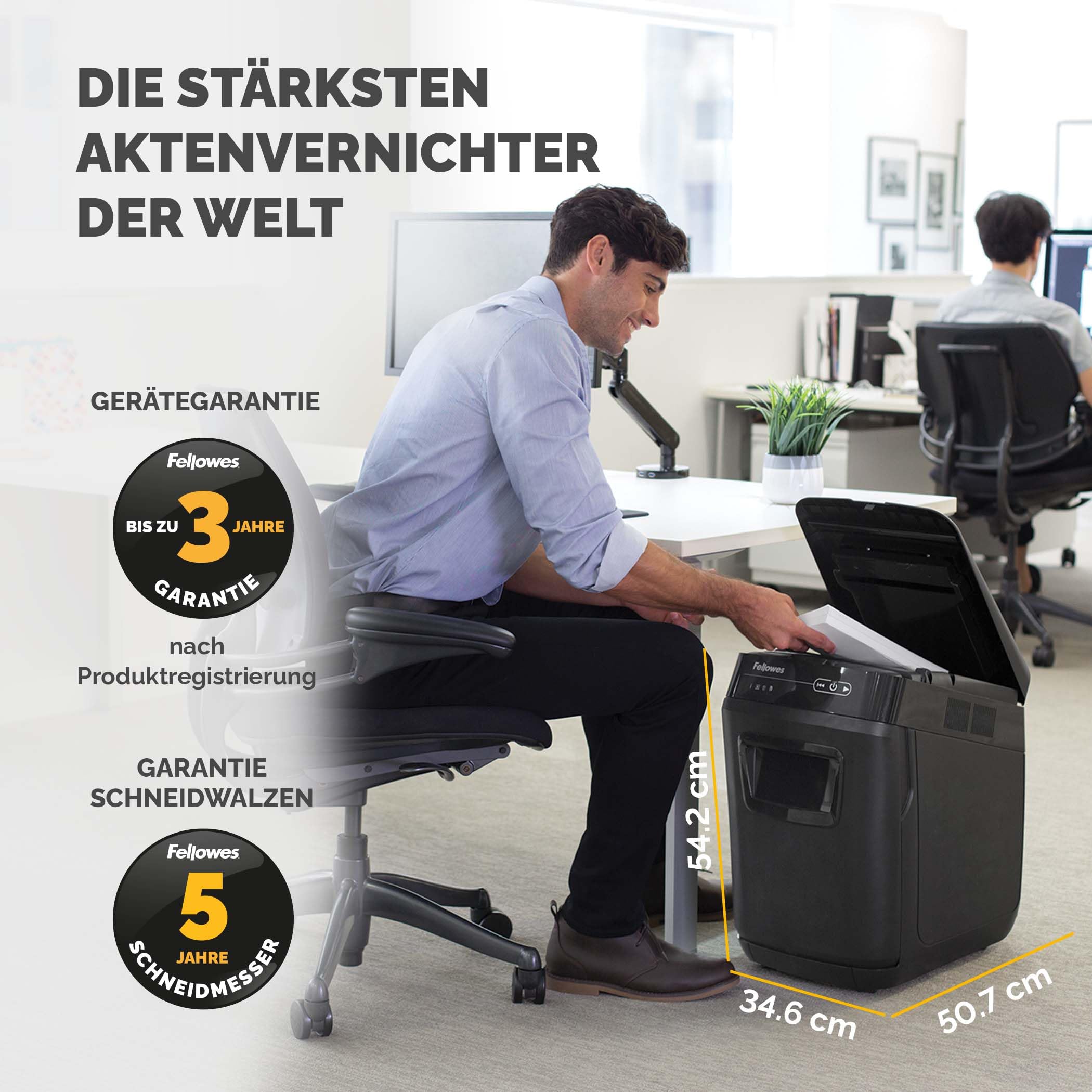 Fellowes Auto-Feed 150C Partikelschnitt Aktenvernichter (P-4), 150 Blatt, für 1-3 Nutzer im Büro oder Home Office mit SilentShred, geeignet zur Datenschutz-Grundverordnung (DSGVO 2018)