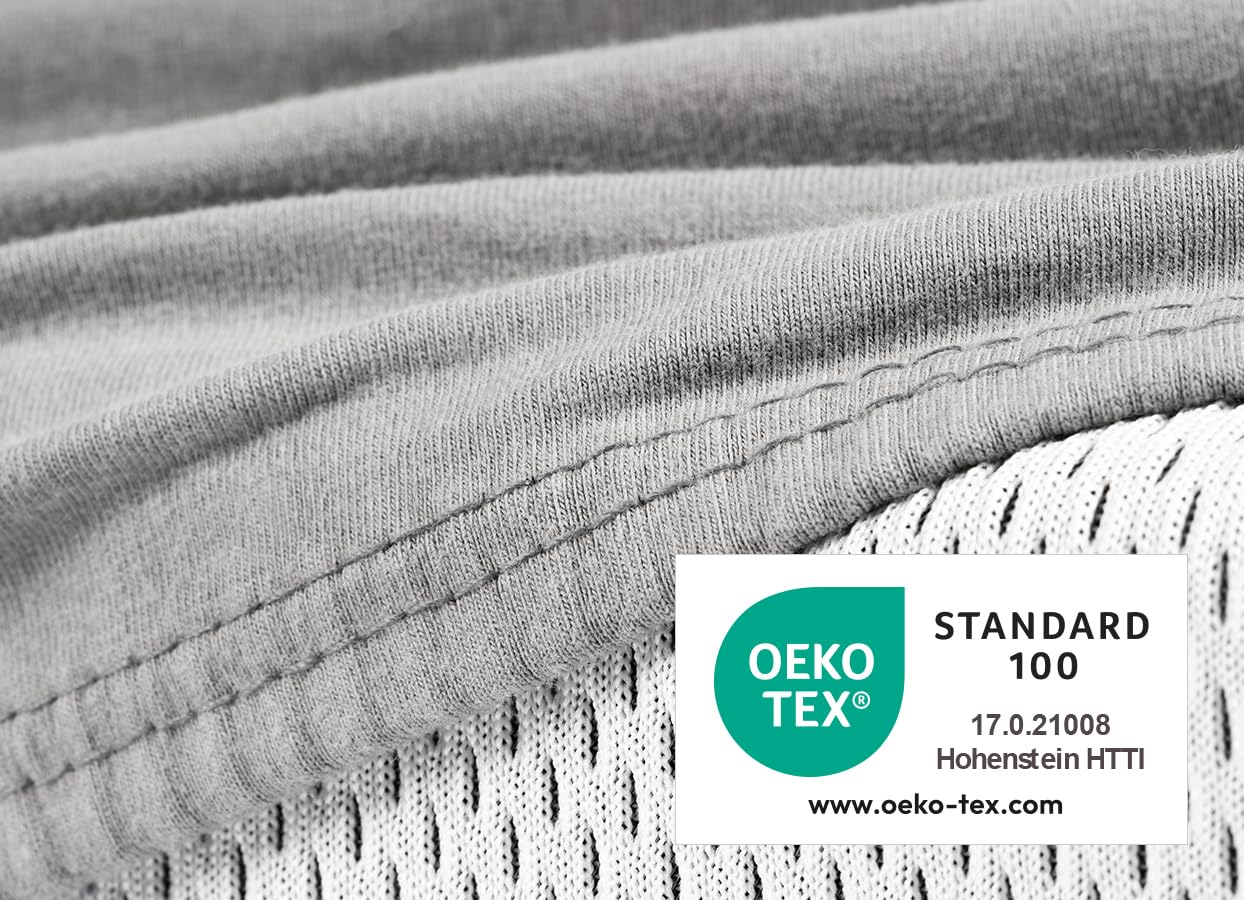 bett1 BODYGUARD Spannbettlaken extra hoch 180-200x200 cm (Steghöhe 50 cm, für hohe Matratzen, robust, waschbar bis 60 °C)
