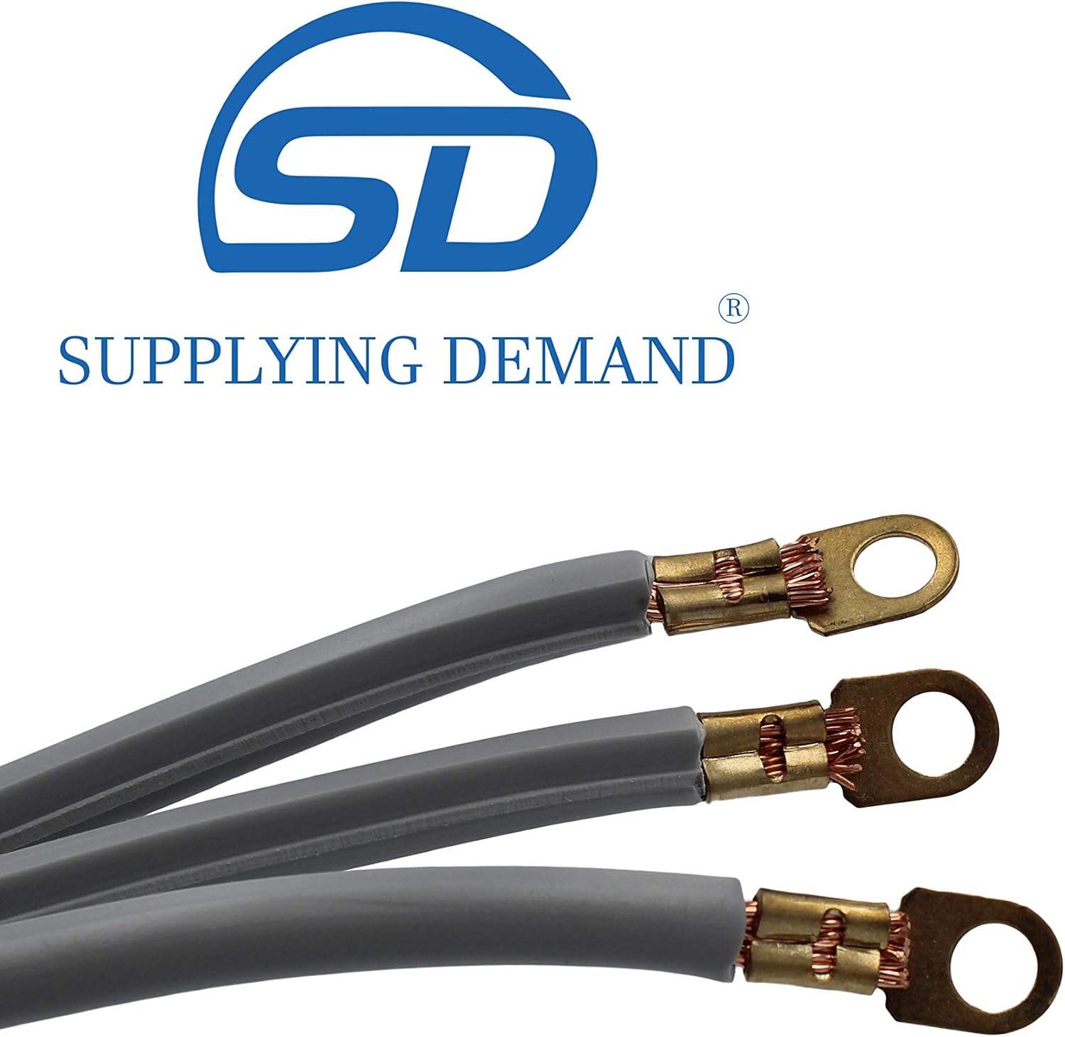 Supplying Demand 10 Foot Range Electrical Power Cord 3 Prong Wire 40 Amp 250 Volt