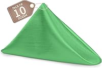 Vista 451 de Ultimate Textile -1 docena - Reversible Shantung Satin - Majestic - Servilletas de tela Majestic de 17 x 17 pulgadas color azul pizarra