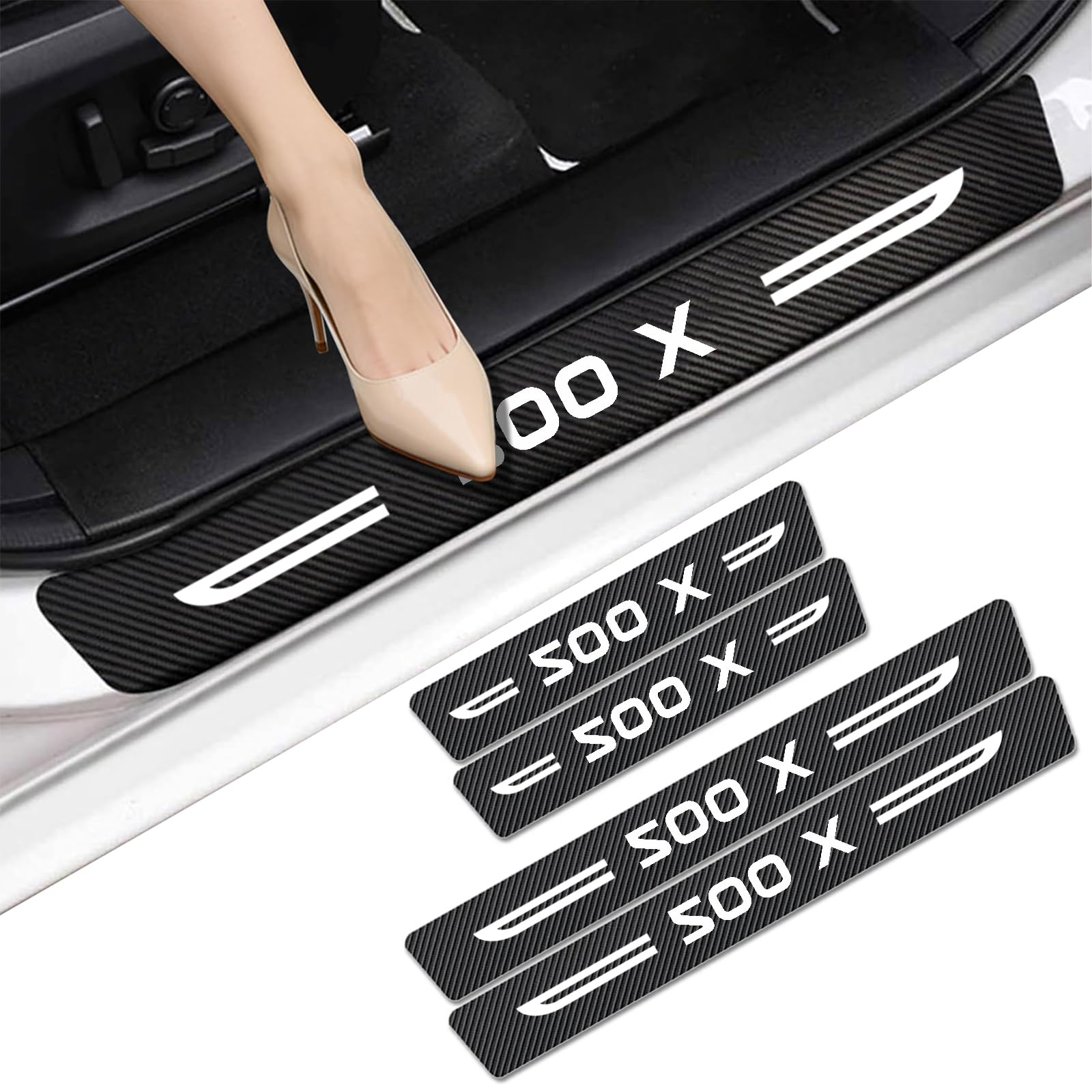 WXH97F Car Door Sill Protector for Fiat 500X