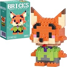 BRICKS C1027 Sevimli Tilki Mini Blok Yap m Seti - Kutulu Ambalaj - Orijinal