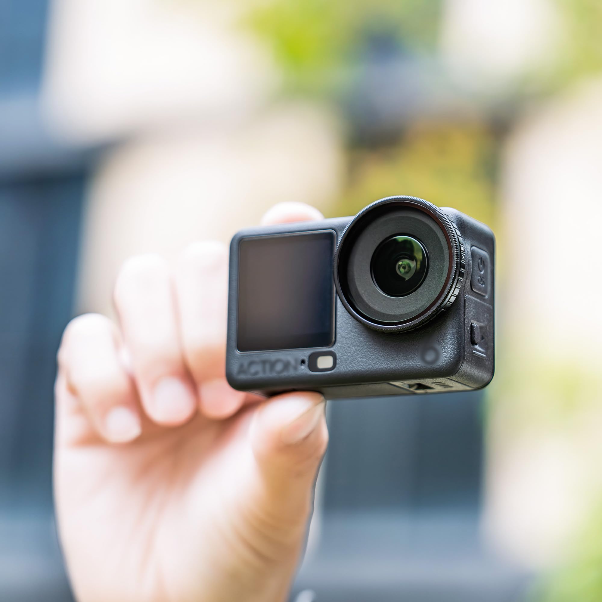 Filtr CPL do DJI Osmo Action 6, okrągły filtr polaryzacyjny do DJI Action 6 z etui do przechowywania
