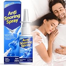 Anti Snoring Spray for Adults - Natural Formula Helps Support Quiet Sleep and Easier Breathing - 30ml