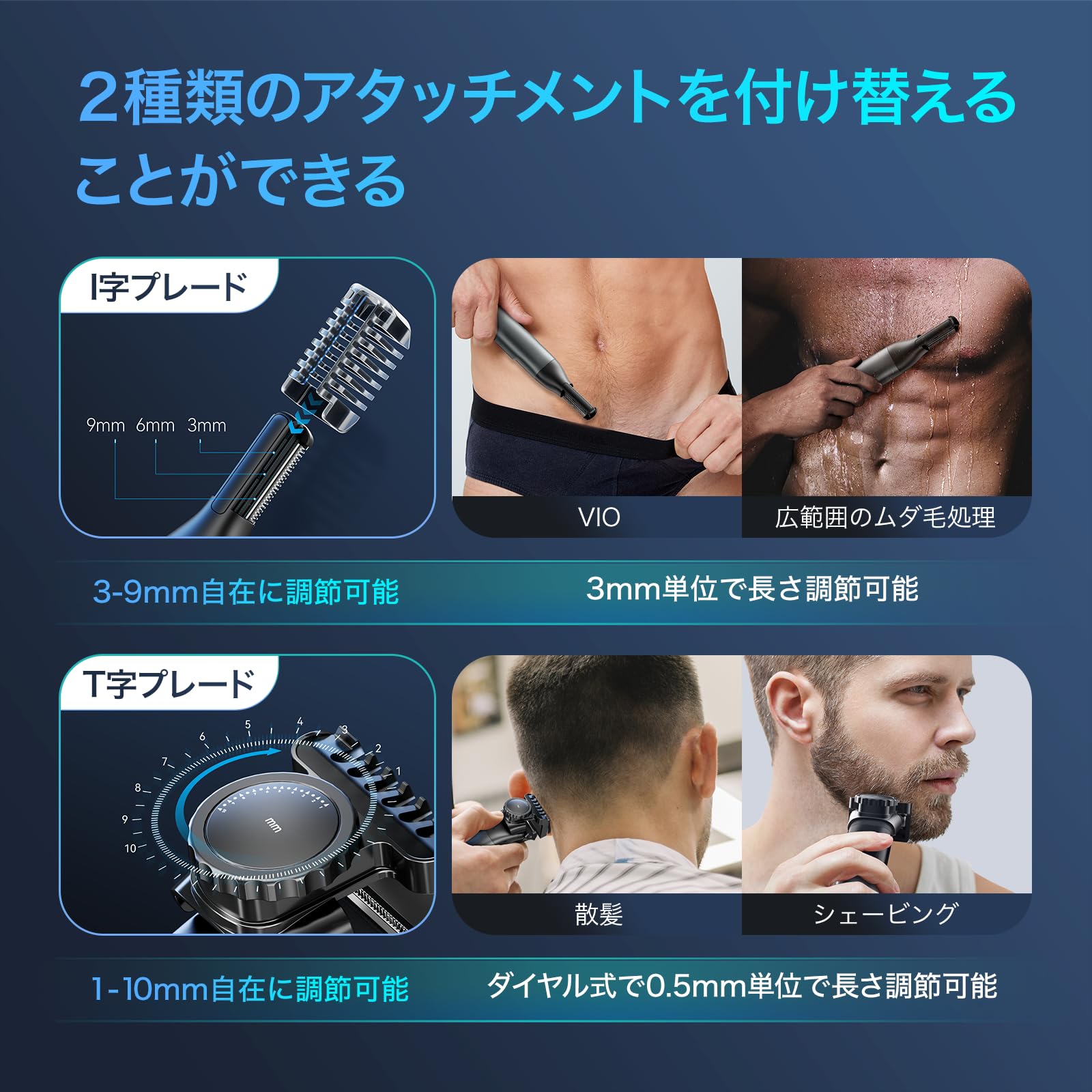Amazon | kensen ボディシェーバー メンズ vio対応 電動 トリマー 肌に