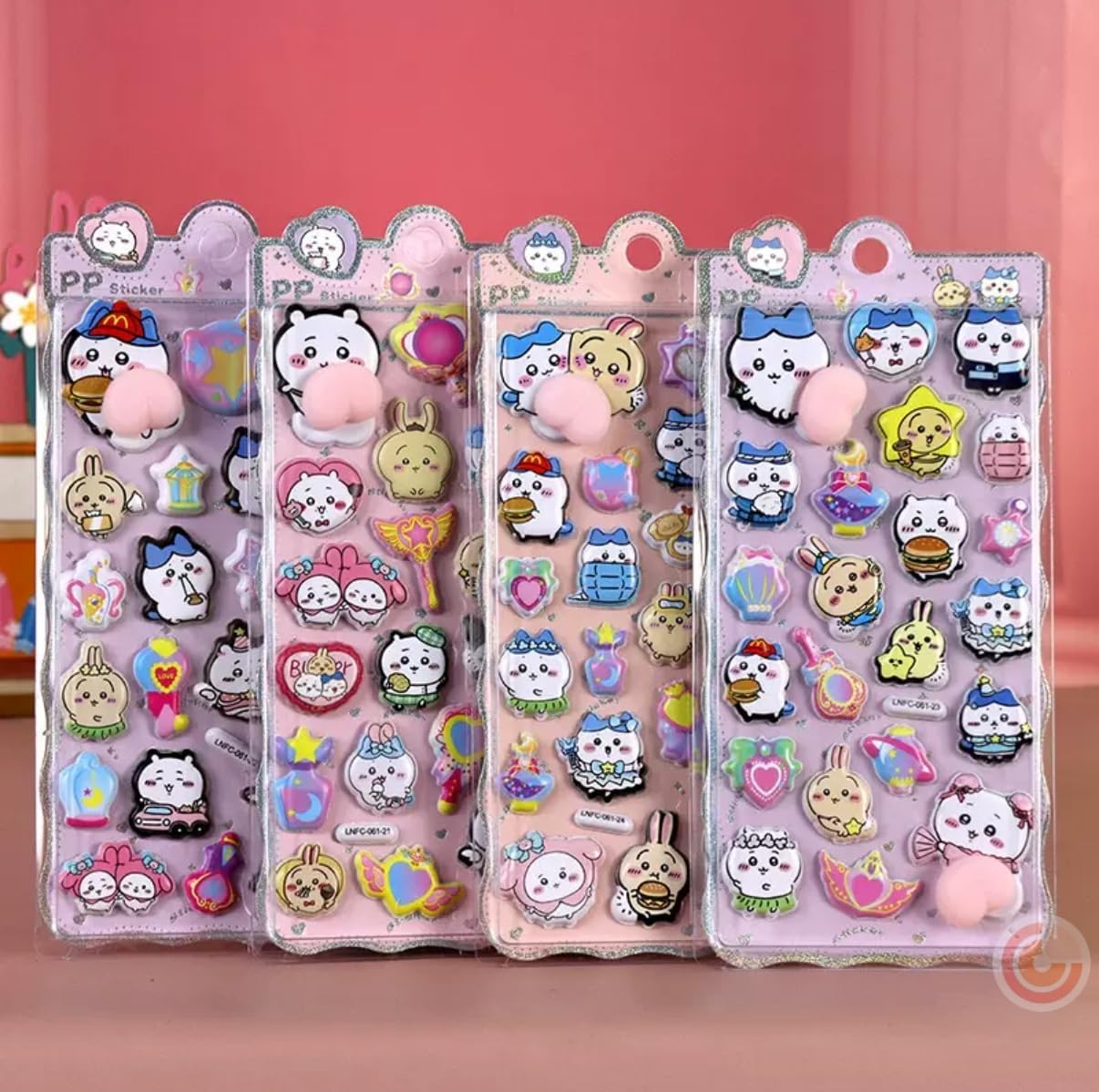 YAYAMIYA 3dシール 立体シール ぷくぷくぷっくり かわいい 立体 おし…