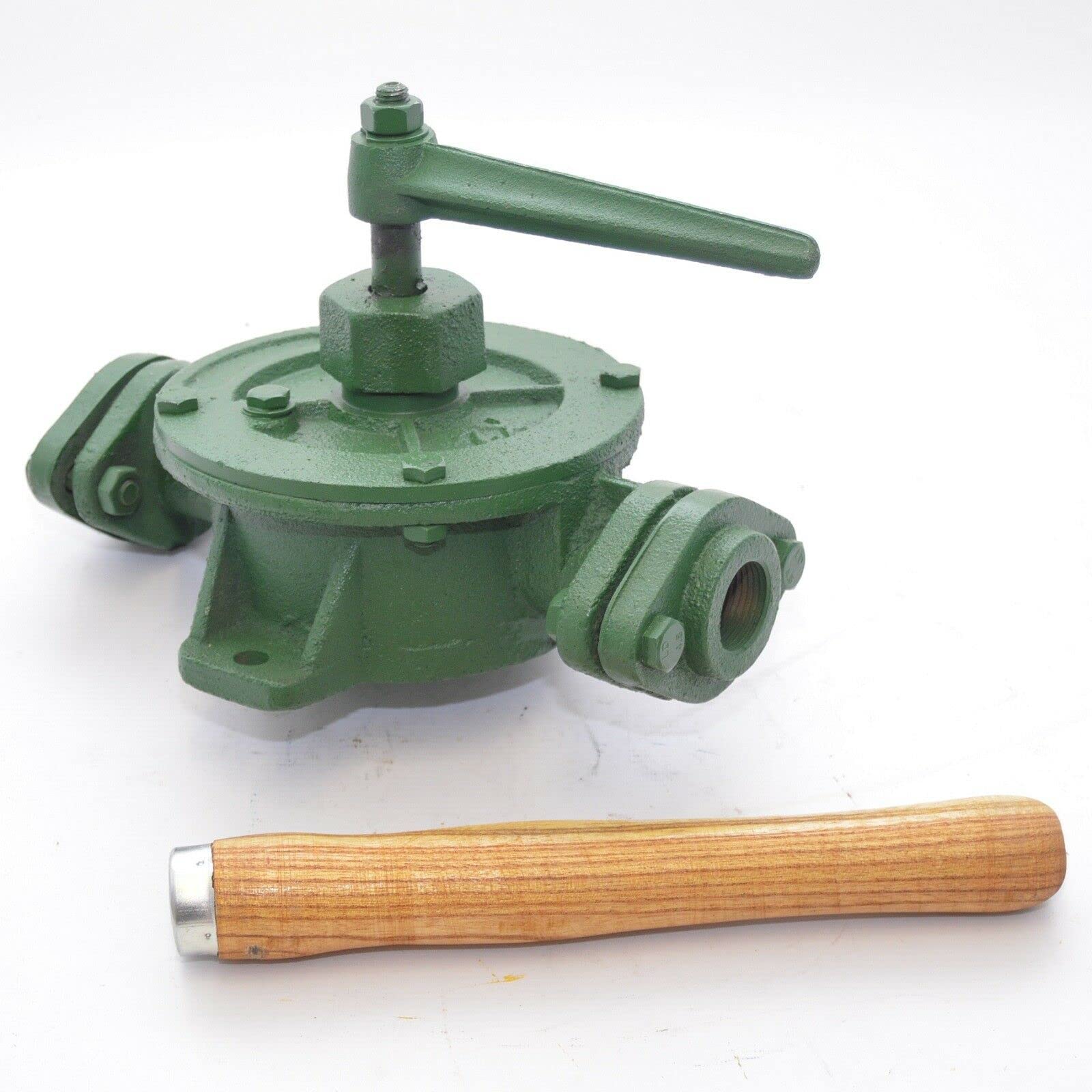 K1 Flügelpumpe Handpumpe f. Wasser ÖL Diesel Mineralöl Anschluss 3/4" 17L/min