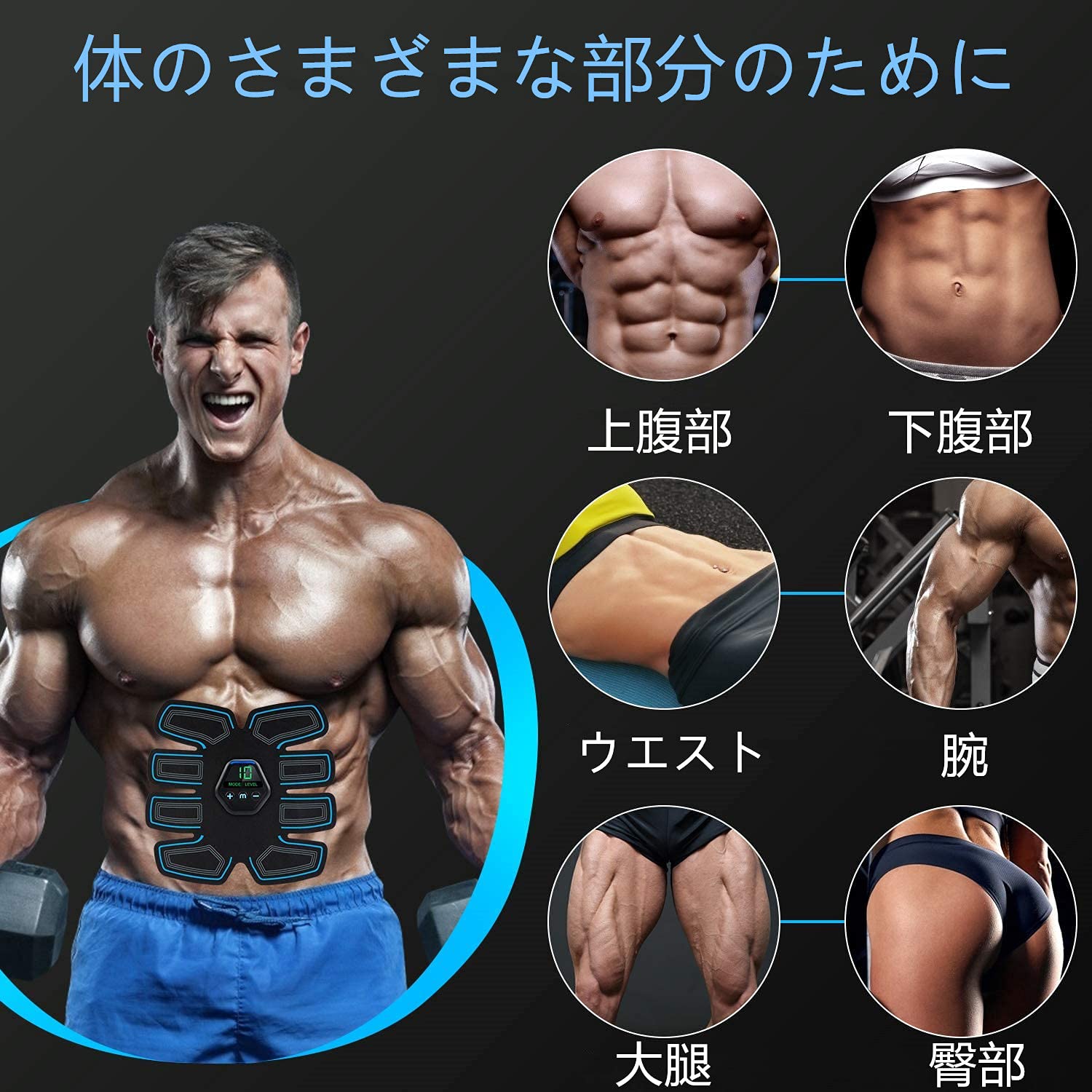 腹筋トレニーング 1日6分】シックスパックを作る7種目腹筋トレーニング！【器具