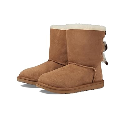 UGG Kids Bailey Bow II (Little Kid/Big Kid) Girls Shoes Chestnut