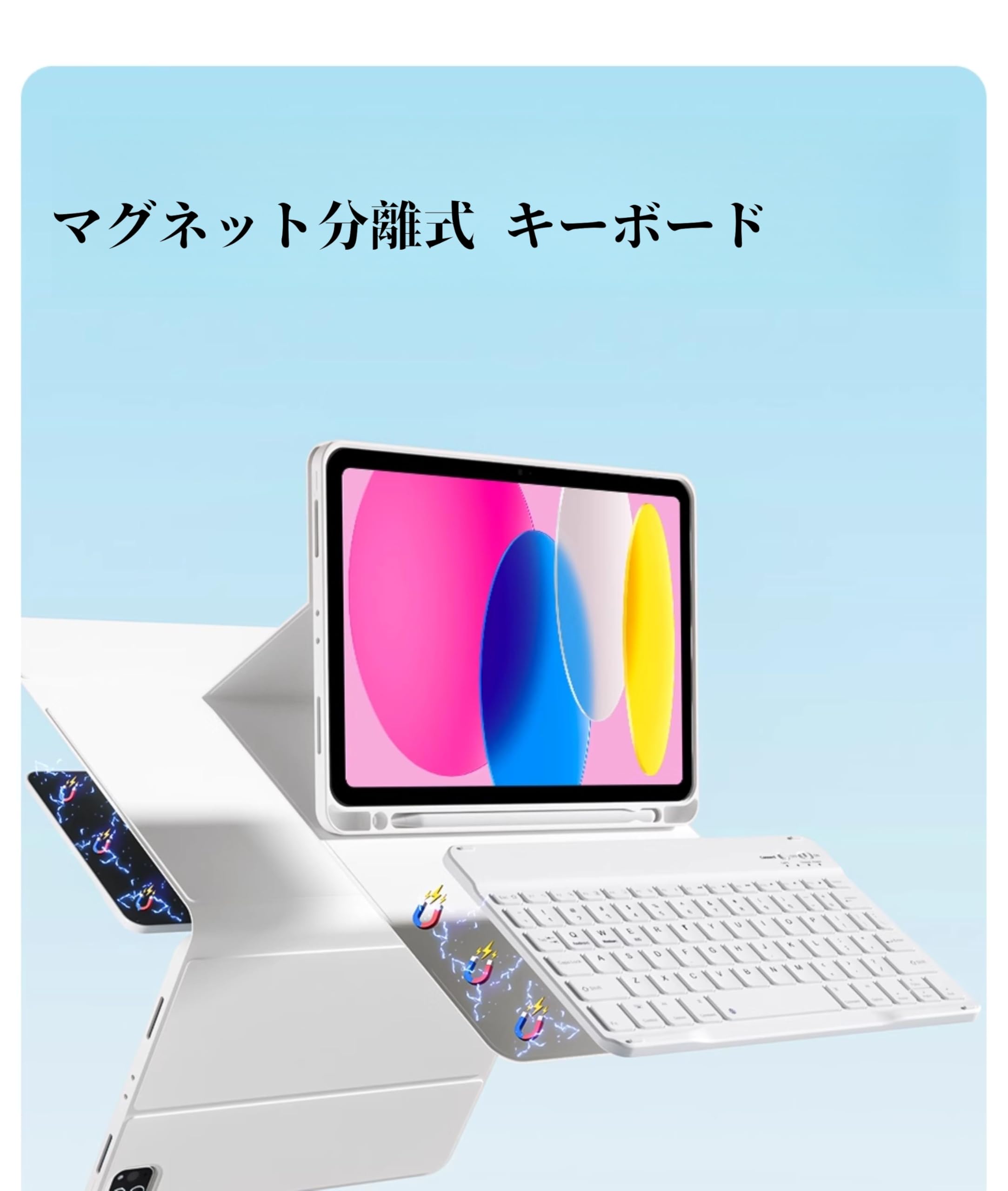 Amazon | Xiaomi Redmi Pad 2キーボードケース WiFiモデル/4Gモデル