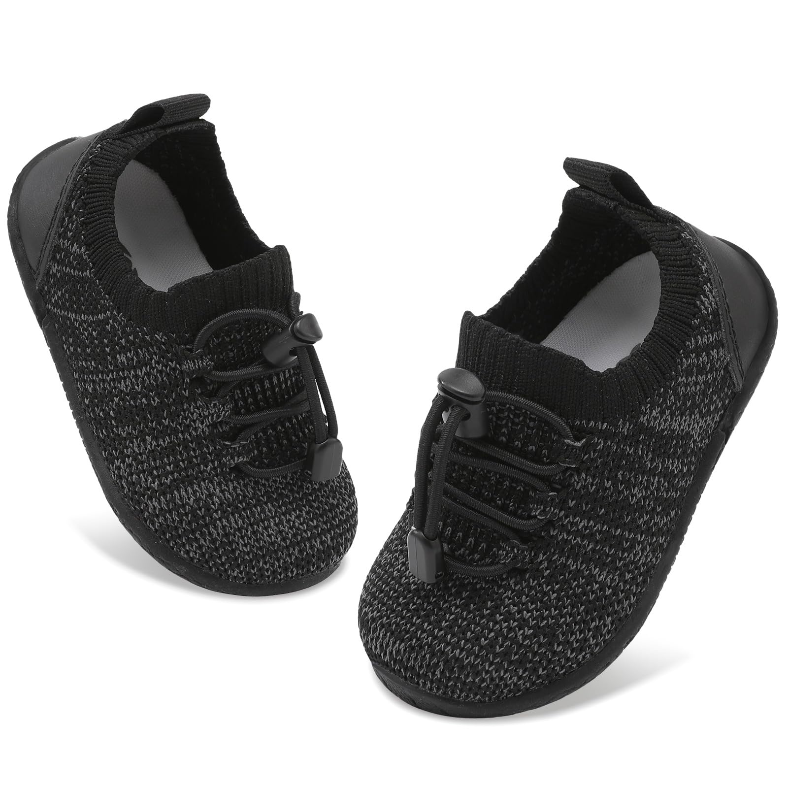 FEETCITY Baby Shoes Boys Girls First Walking Shoes Infant Sneakers Crib Shoes Breathable Lightweight Slip On Shoes