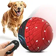HETOO Interactive Dog Ball, Remote Control Dog Toy, Moving Dog Toy, Smart Bouncing Vibrating Dog Toys for Small Medium Large Dogs, Dog Interactive Toys for Boredom, to Keep Them Busy