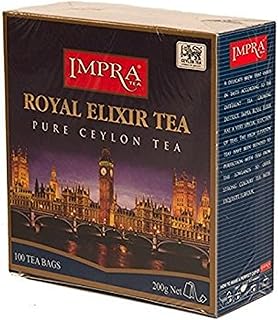 Impra Black Tea, Royal Elixir Tea, 2 g /100 ct. 200g