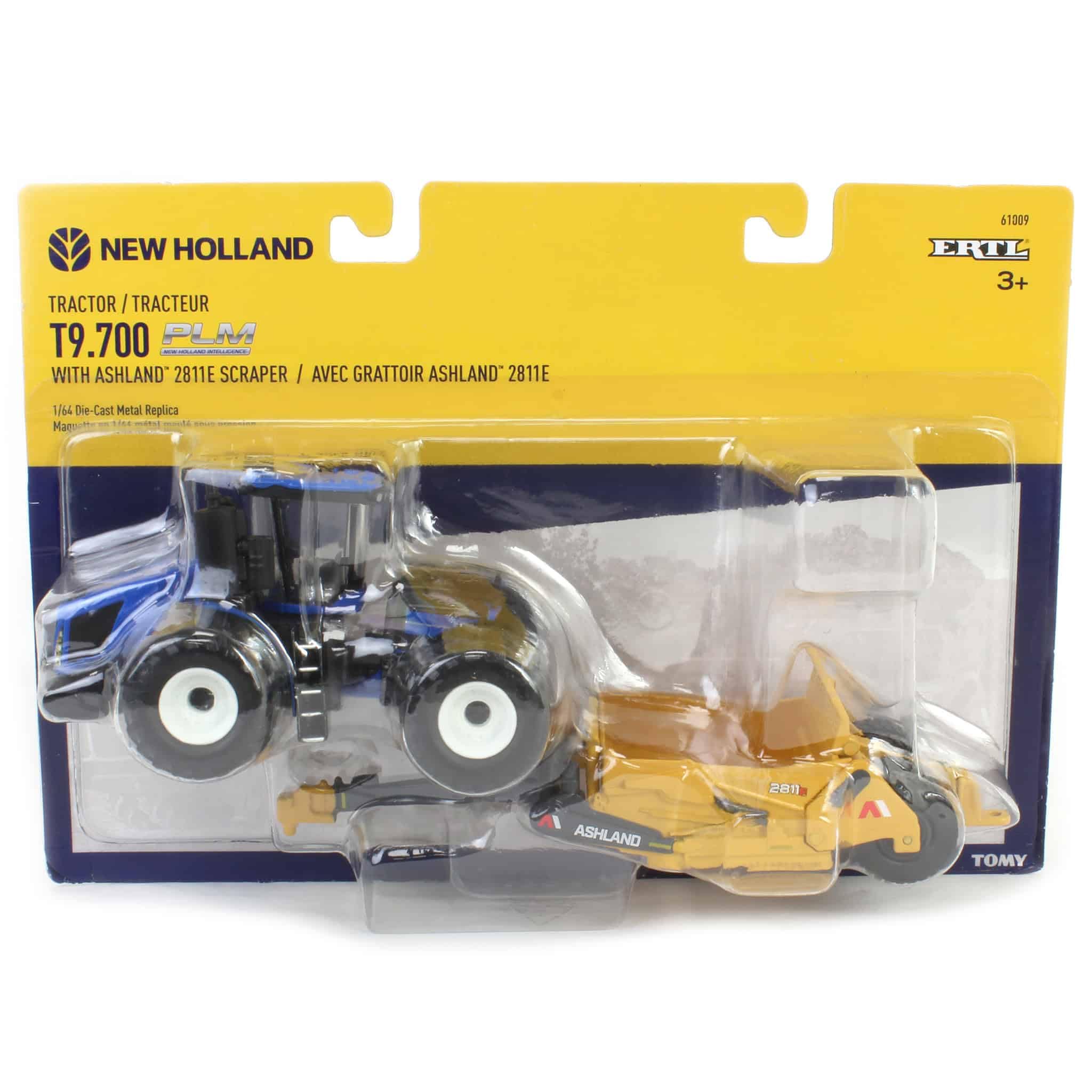 Amazon.com: ERTL 1/64 New Holland T9.700 Tractor with Ashland