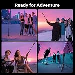 SmallRig 59" Selfie Stick Tripod for GoPro Hero 12/11/10/9, for DJI Action 4/5 Pro, Invisible for Insta360 X4/X5 Panoramic Camera, Extension Pole Adjustable Handle Grip for Action Camera, VT-08 5284