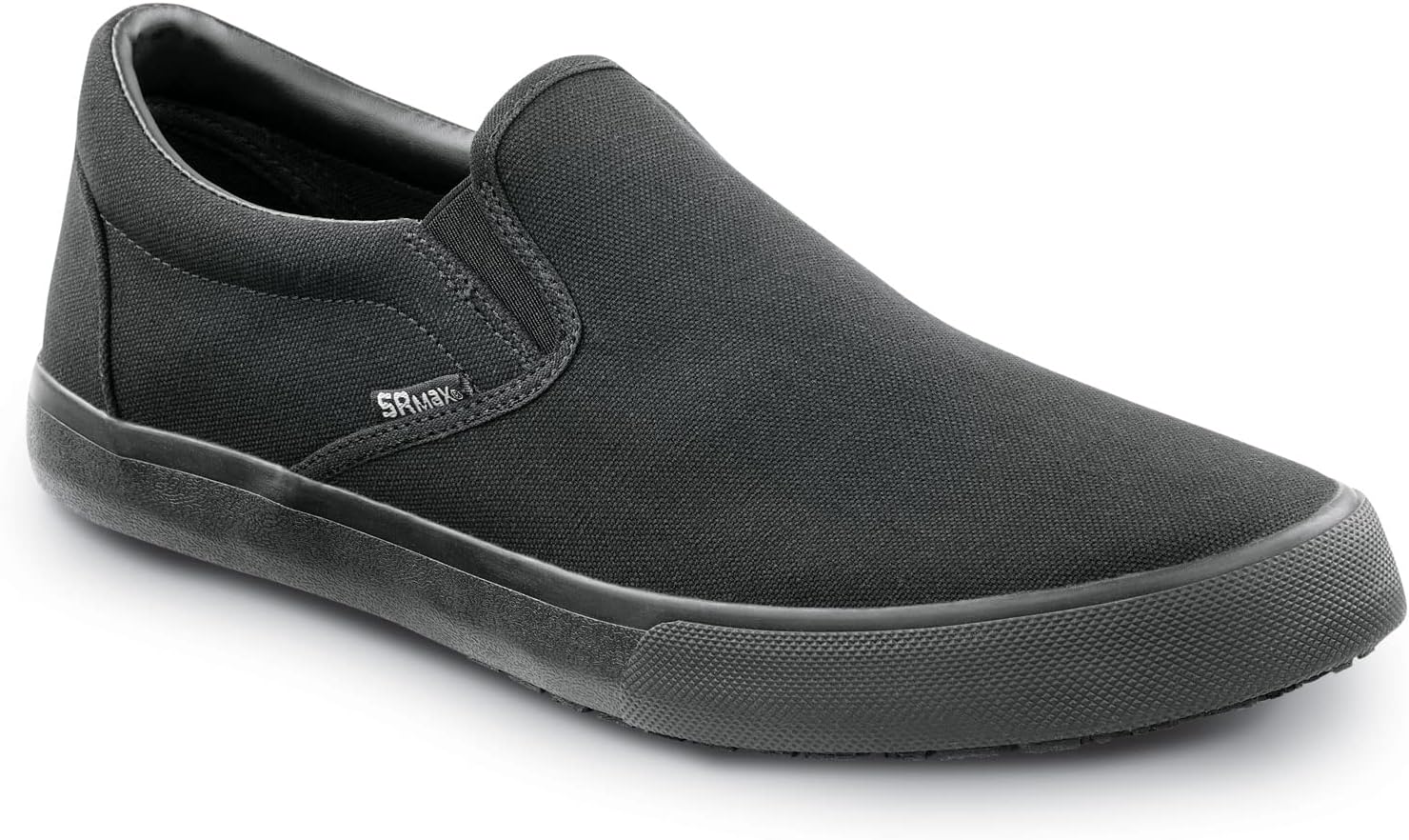 SR Max Southport, Men's, Black, Skate Style, Slip-Resistant, Soft Toe Work Shoe