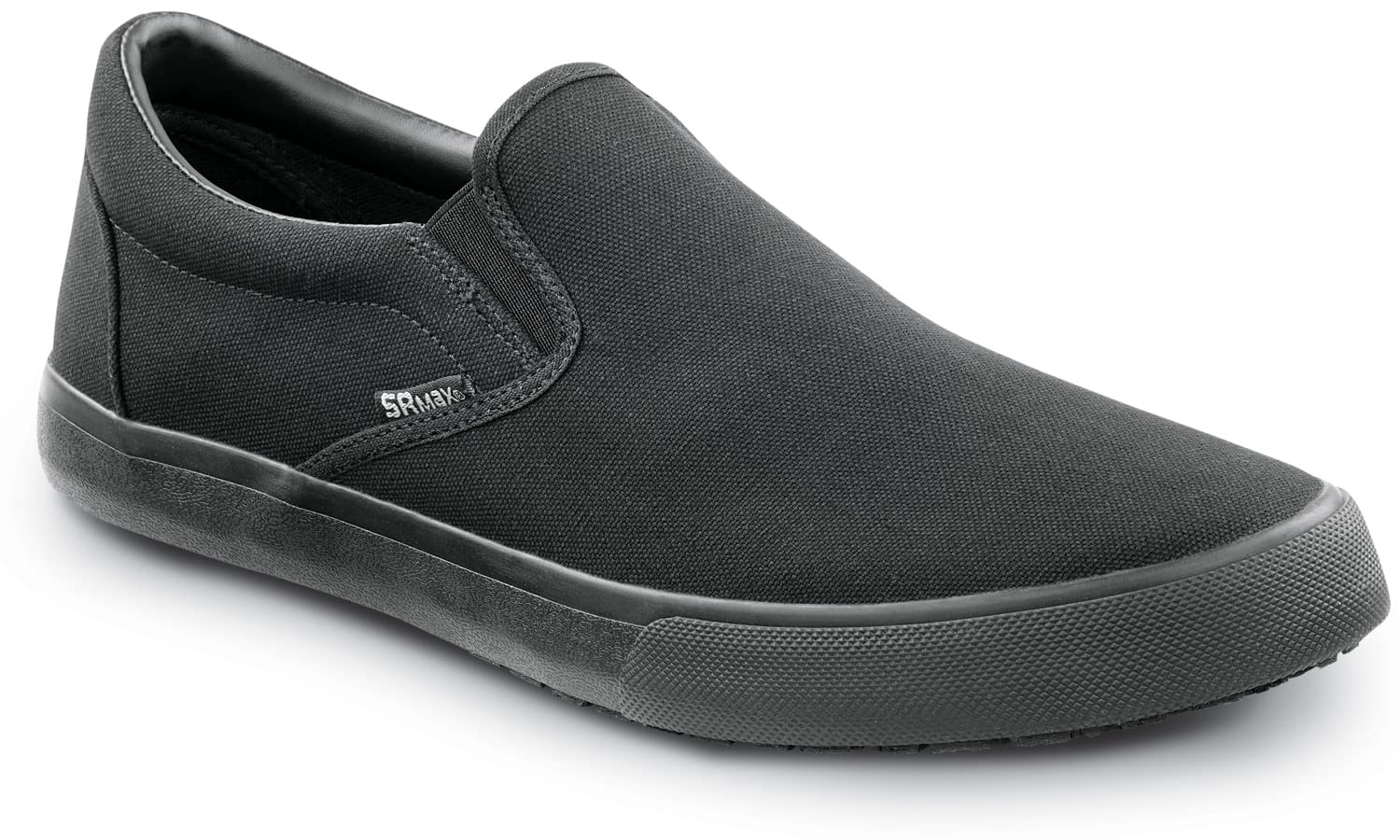 SR Max Southport, Men's, Black, Skate Style, Slip-Resistant, Soft Toe Work Shoe (8.5 M)