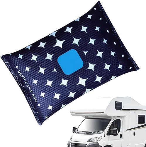 Miniatura 9 de Car Dehumidifier Bag, Water Absorbing and Purifying, 12x8x4cm, Reusable Dehumidifier Bags, Portable Condensation Absorbers, Protects Belongings and