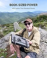 Vista 5 de Anker SOLIX C200 DC Power Bank Station and 60W Solar Panel, 192Wh Portable Power Station, LiFePO4 Battery, 200W Solar Generator, For Outdoor