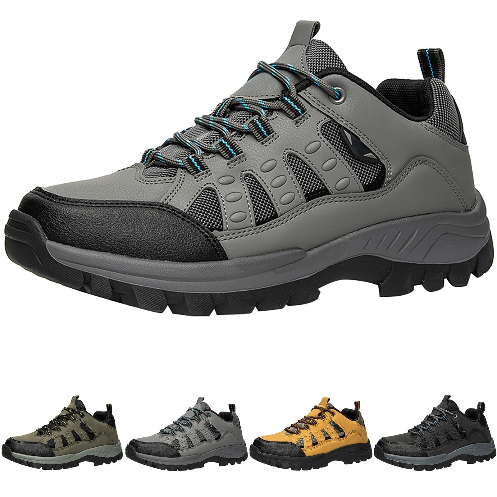 Scarpe da trekking da uomo, impermeabili, antiscivolo, da montagna