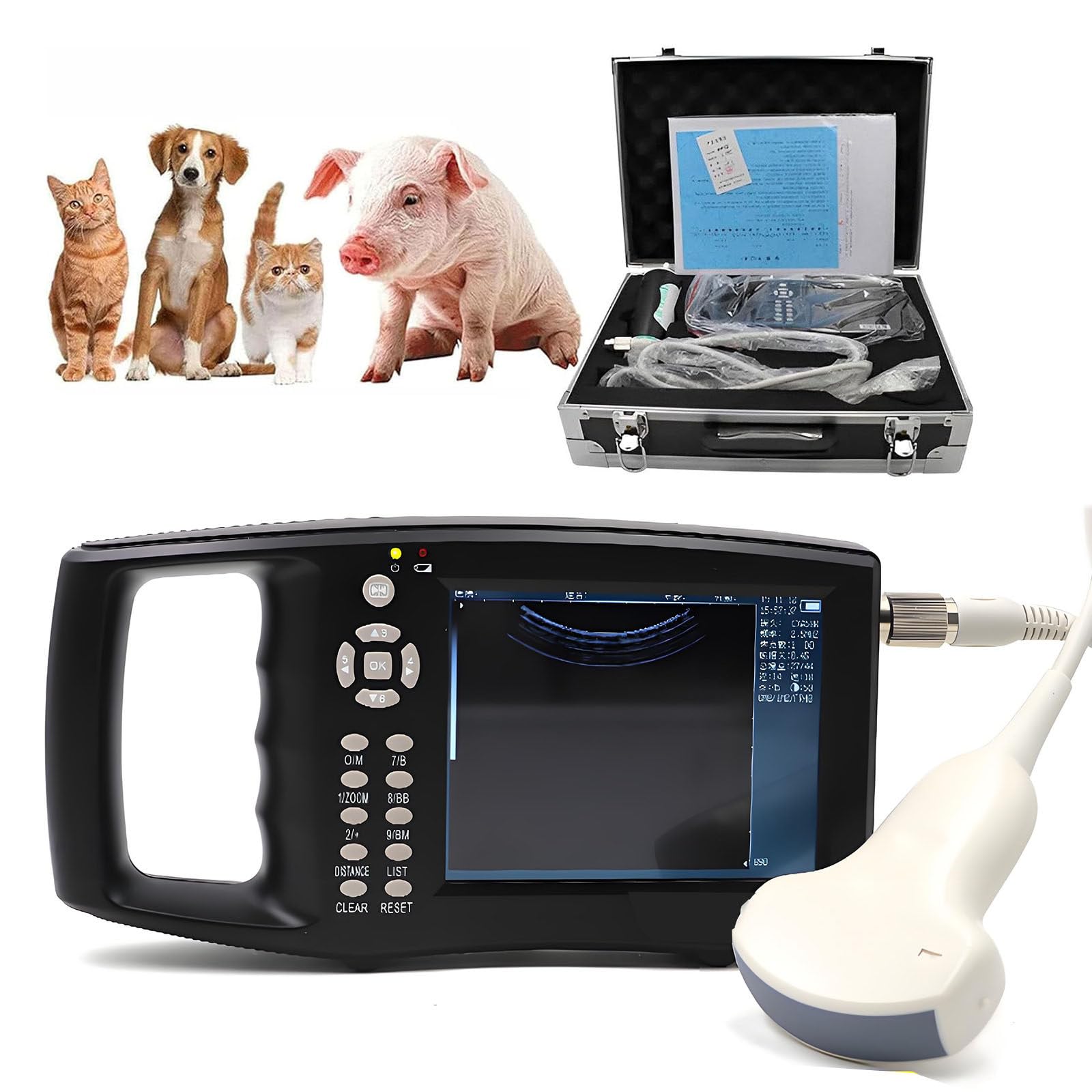 Kit Scanner Veterinario Ad,Ad Veterinaria Multifunzione Portatile B