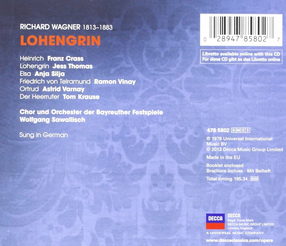 その他 Lohengrin [CD] 71G5GUEqMaL._UF1000,1000_QL80_.jpg