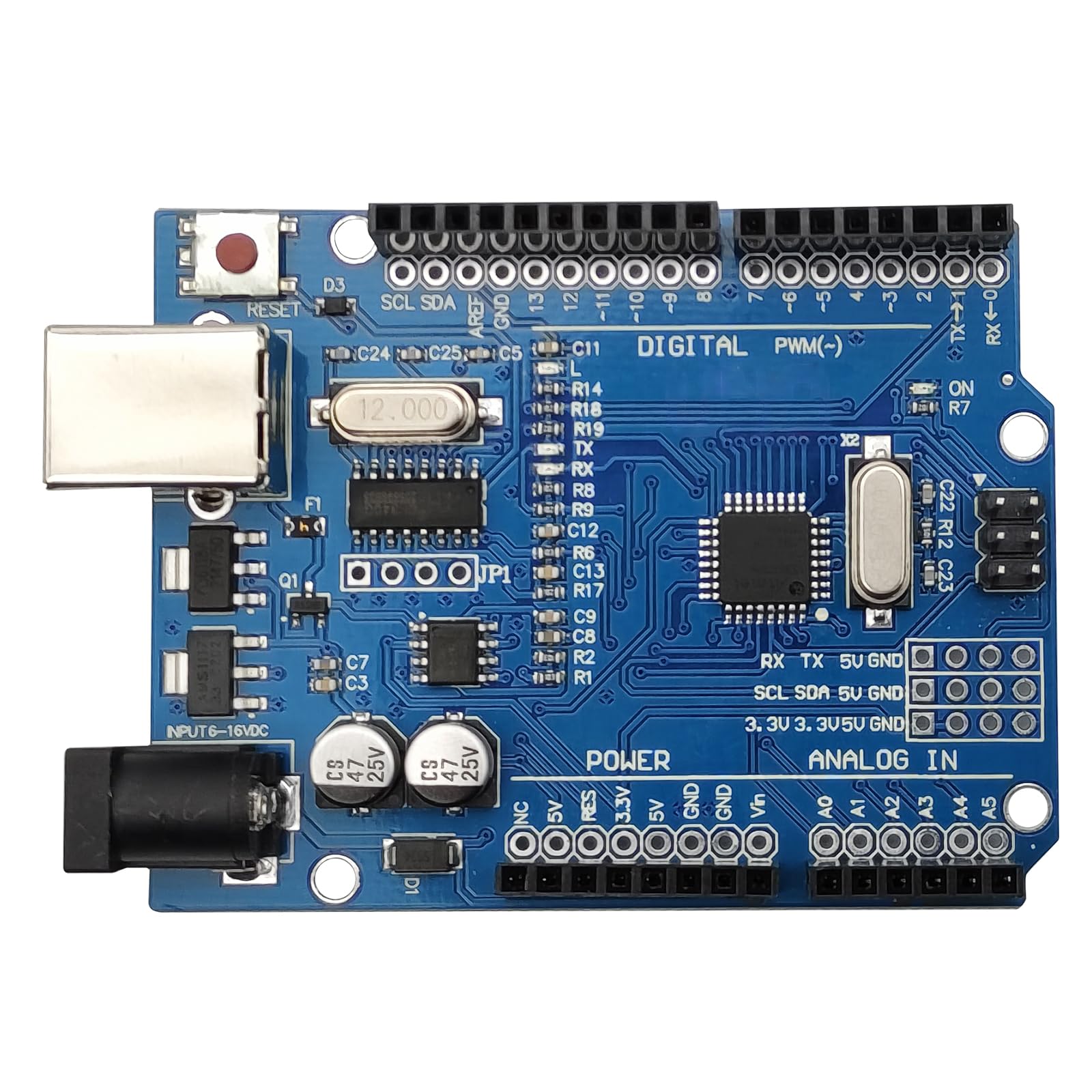 Scheda Con ATmega328P Development Board Compatible With Arduino UNO R3 ...