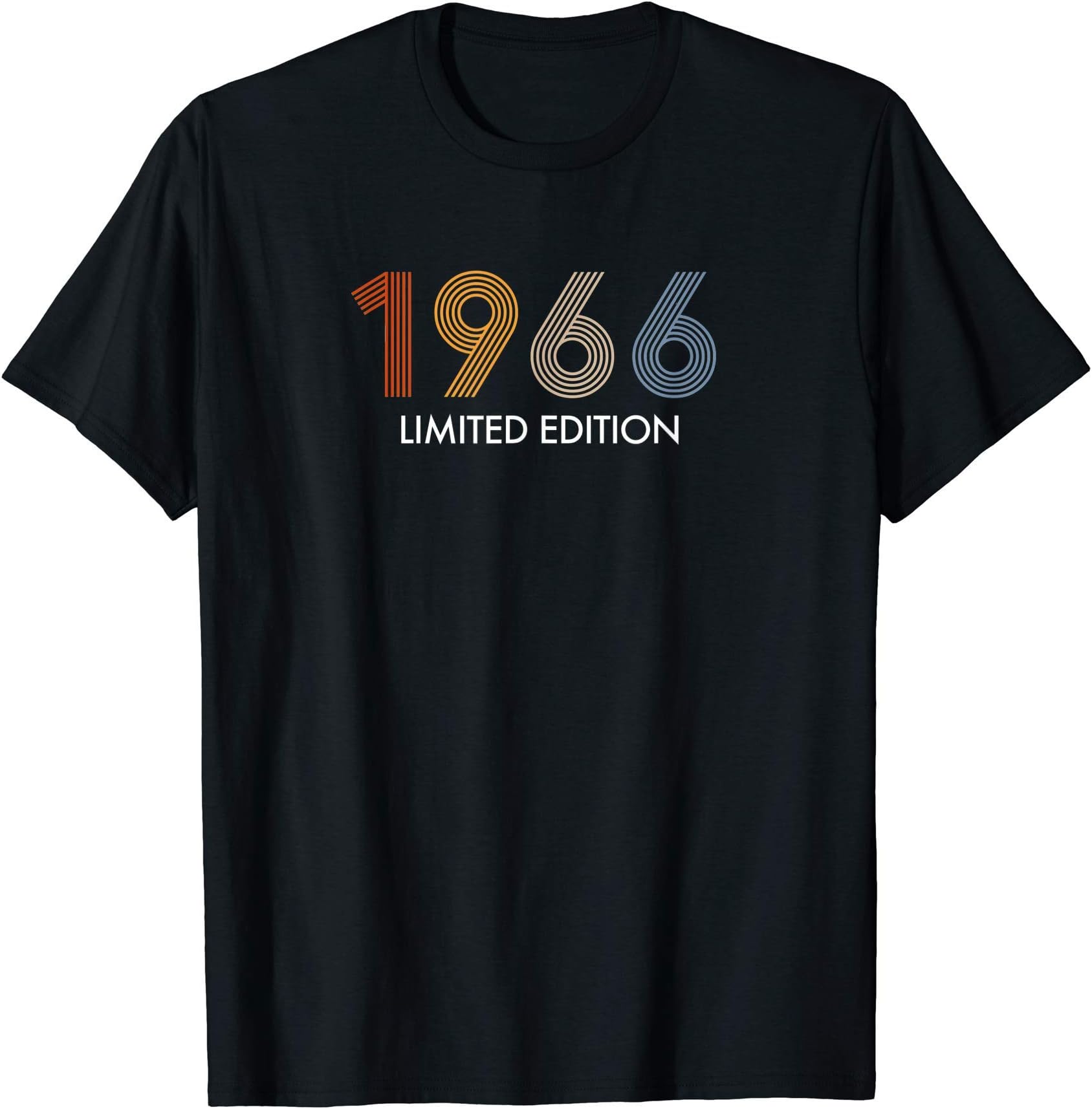 Retro Birthday Gifts for Men and WomenRetro 58 Years Vintage 1966 Limited Edition 58th Birthday T-Shirt