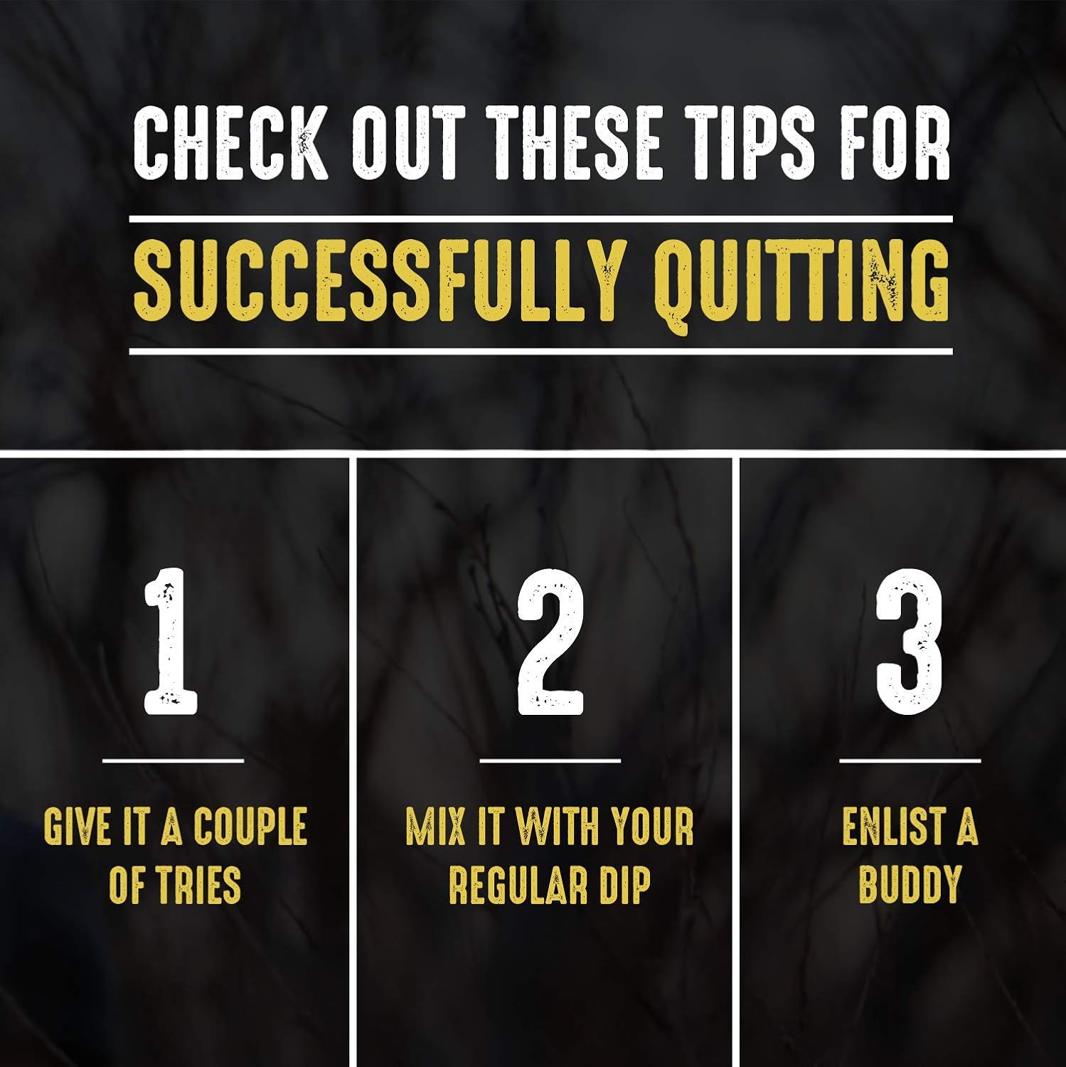 BaccOff, Original Mint Rough Cut, Premium Tobacco Free, Nicotine Free Snuff Alternative (10 Cans) : Health & Household