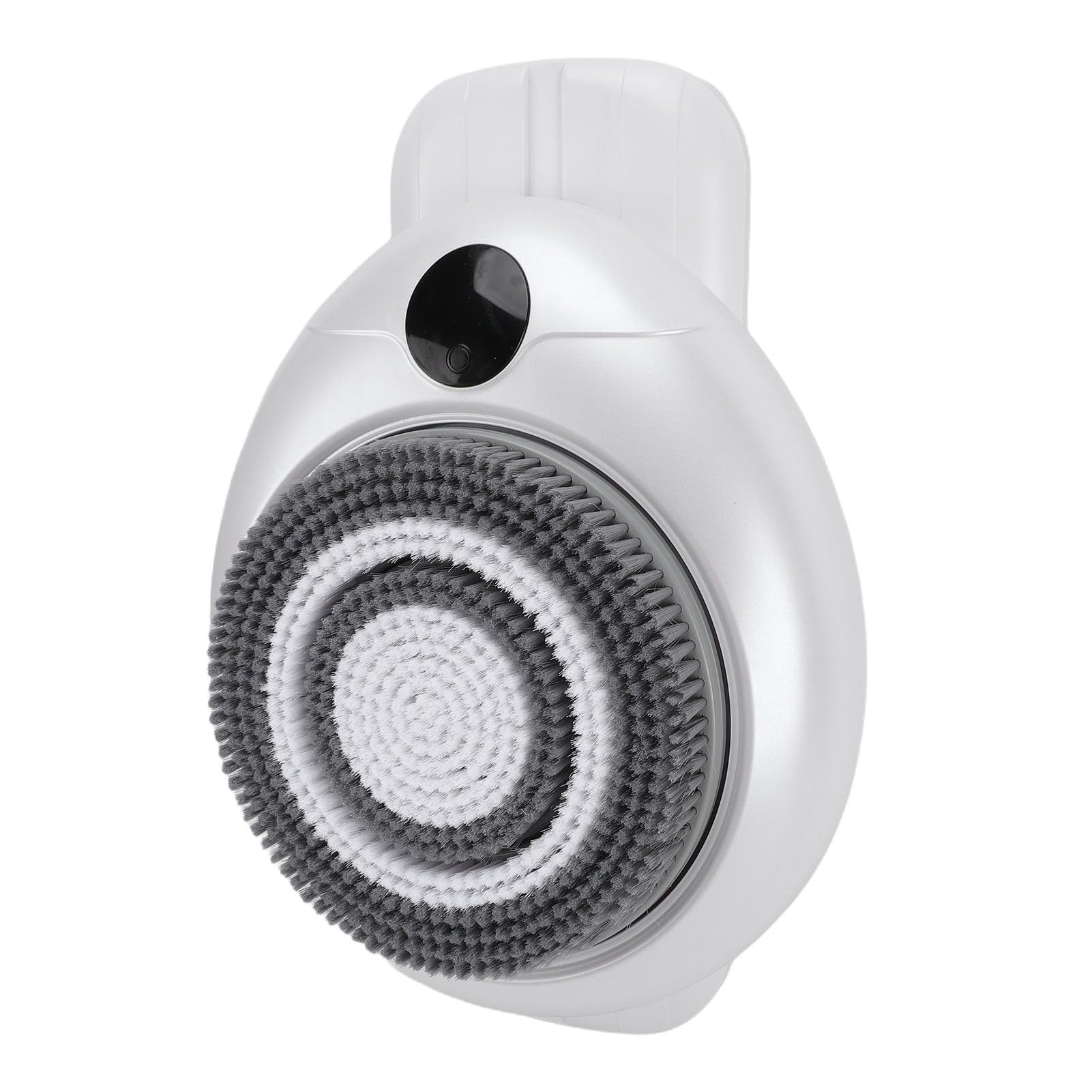 SIXRUN Cepillo Eléctrico de Limpieza de Espalda para Ducha para Limpieza Profunda, Fregador de Espalda Automático Montado en la Pared para Uso Doméstico, 2000 MAh, Incluye Cepillo de Silicona de