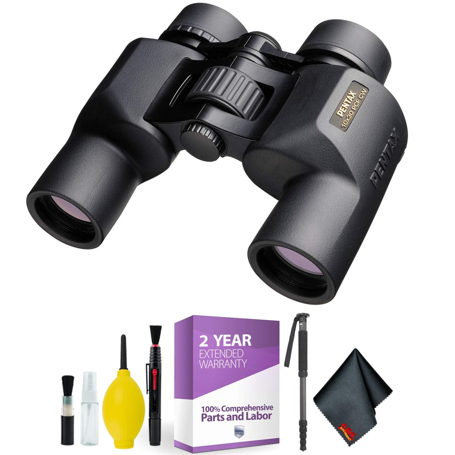 Amazon.co.jp: Pentax 10x30 PCF CW Binoculars + Cleaning Kit