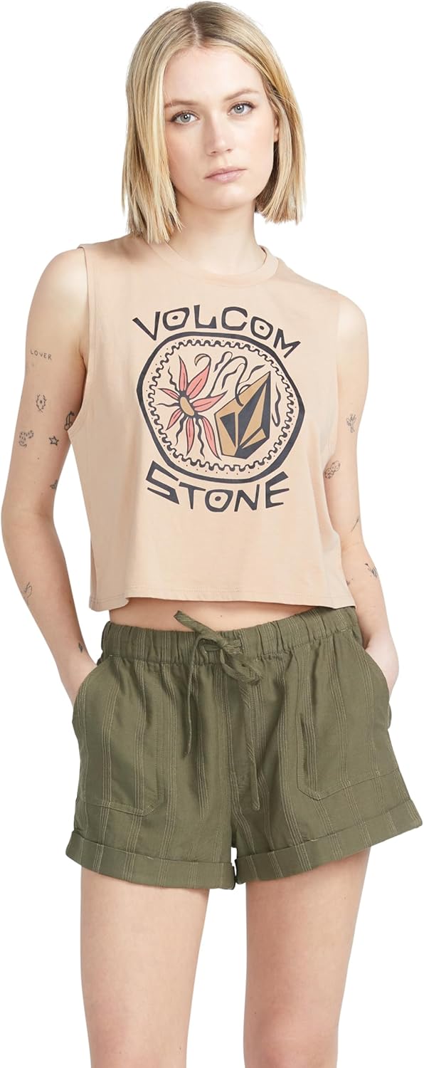Volcom Women's Sunday Strut Elastic Waist Short