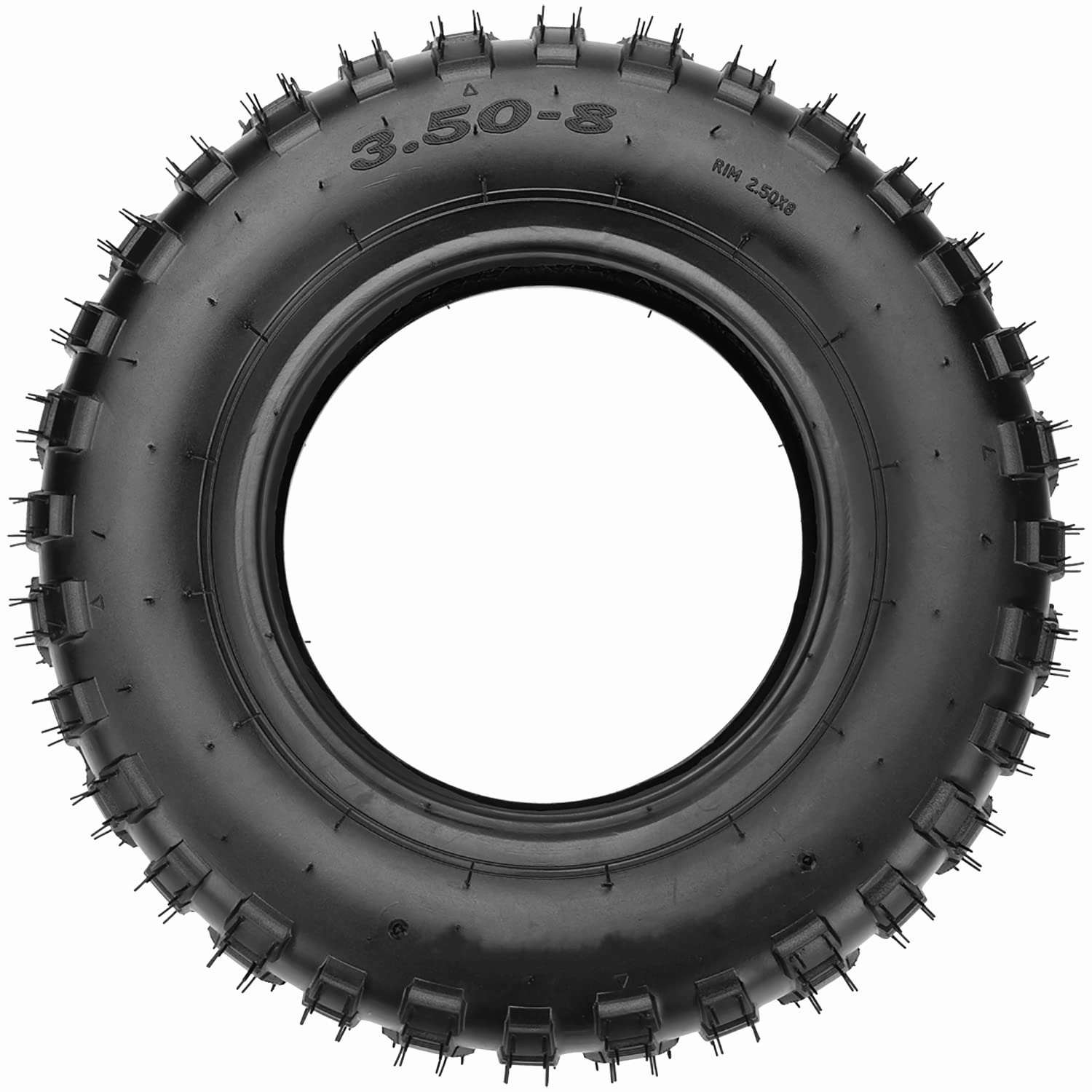 GREHUA Neumático delantero trasero y tubo interior de 3.50-8 pulgadas de 3.50-8 pulgadas para Z50 Z50A Z50R Z50RD KV75 MT1 Mini Trail Monkey Bike MT50 Trailhopper Minibike c300 silla de ruedas