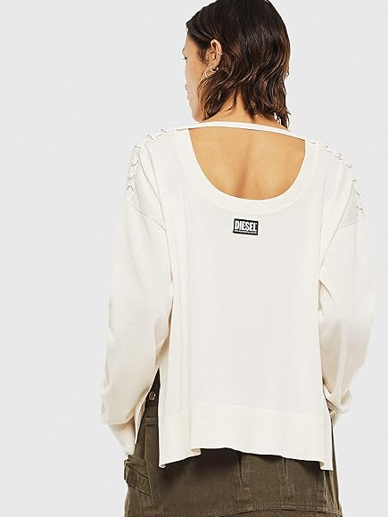 Amazon | [Diesel] (ディーゼル) レディース バックオープンコットン 