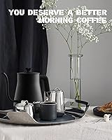 Vista 6 de Hervidor eléctrico, hervidor de cuello de cisne con apagado automático, hervidor eléctrico pequeño de 0.8 L, boquilla precisa diseñada para té