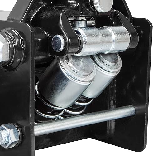 Miniatura 5 de WOLF Gato hidráulico de perfil ultra bajo de acero resistente para serviciopiso con bomba de elevación rápida de doble pistón, capacidad de 3