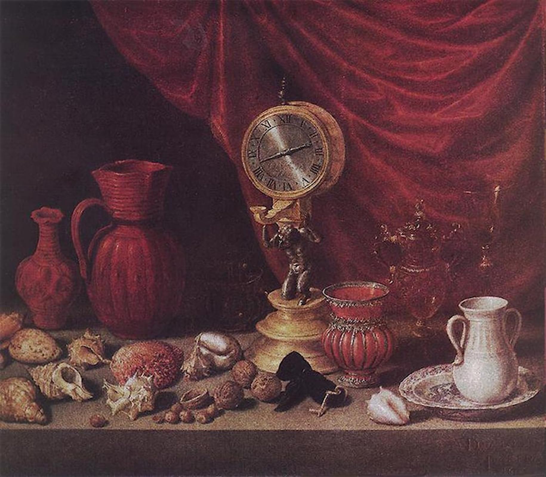 Tableau nature morte Antonio De Pereda impression d'art mural 60x90cm