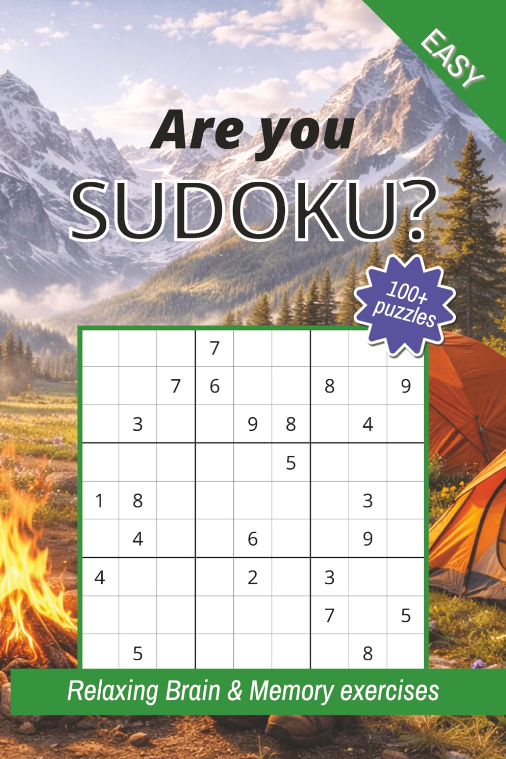 Sudoku Puzzle Book for Adults: 105 Easy Puzzles with Solutions, fun Collection ‘Are you SUDOKU?’ - 6
