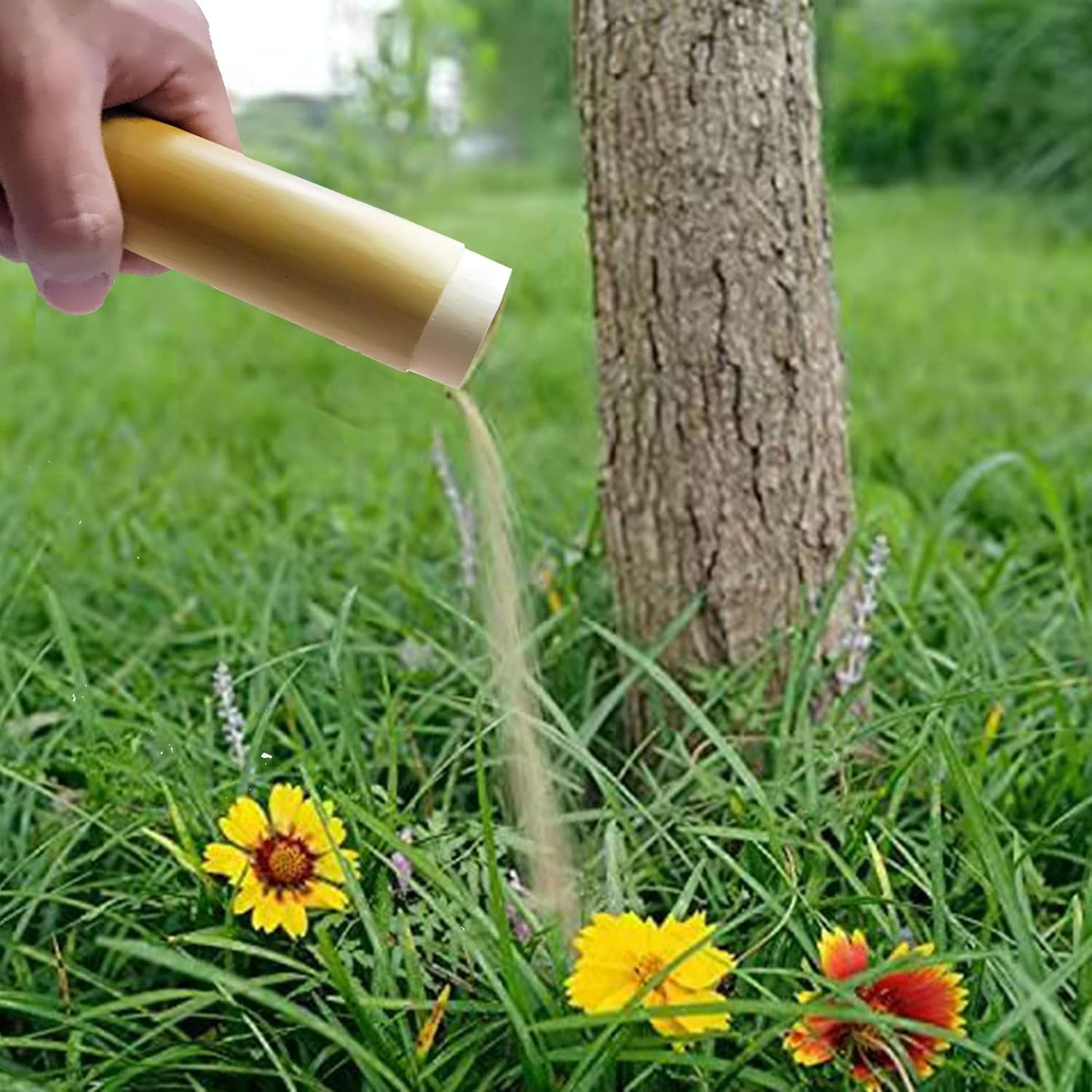 Dnoifne Bamboo Scattering Urn Tube, Eco-Friendly Keepsake Urn for Human & Pet Ashes, Small Cremation Keepsake for Adults, Women, Men, Dogs, Cats, Babies (Small (1.2" Diameter)) - Image 4