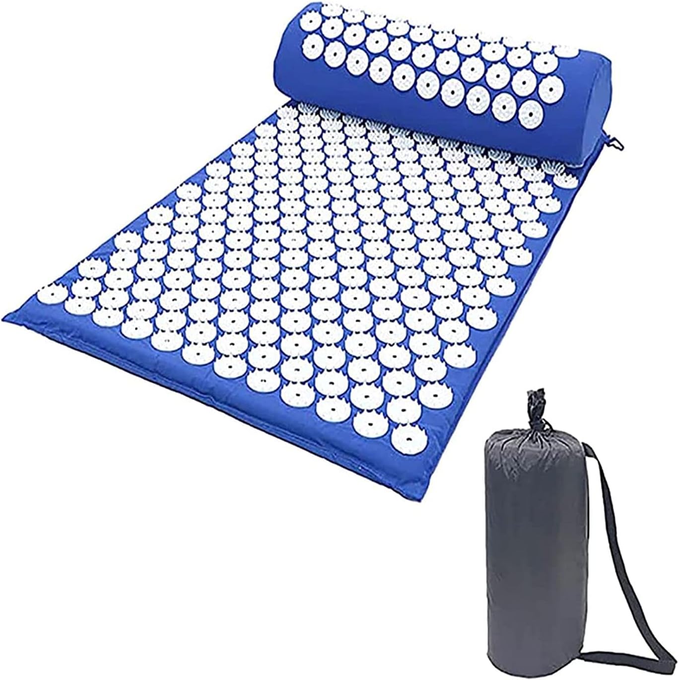 Yoga Mat - Classic Pro Yoga workout Mat. Fitness Exercise Mat with Carrying bag. Work out Mats for home Yoga, Pilates and Gym. 10mm thick and is non slip/sweat-absorbent/easy to clean. - Grey