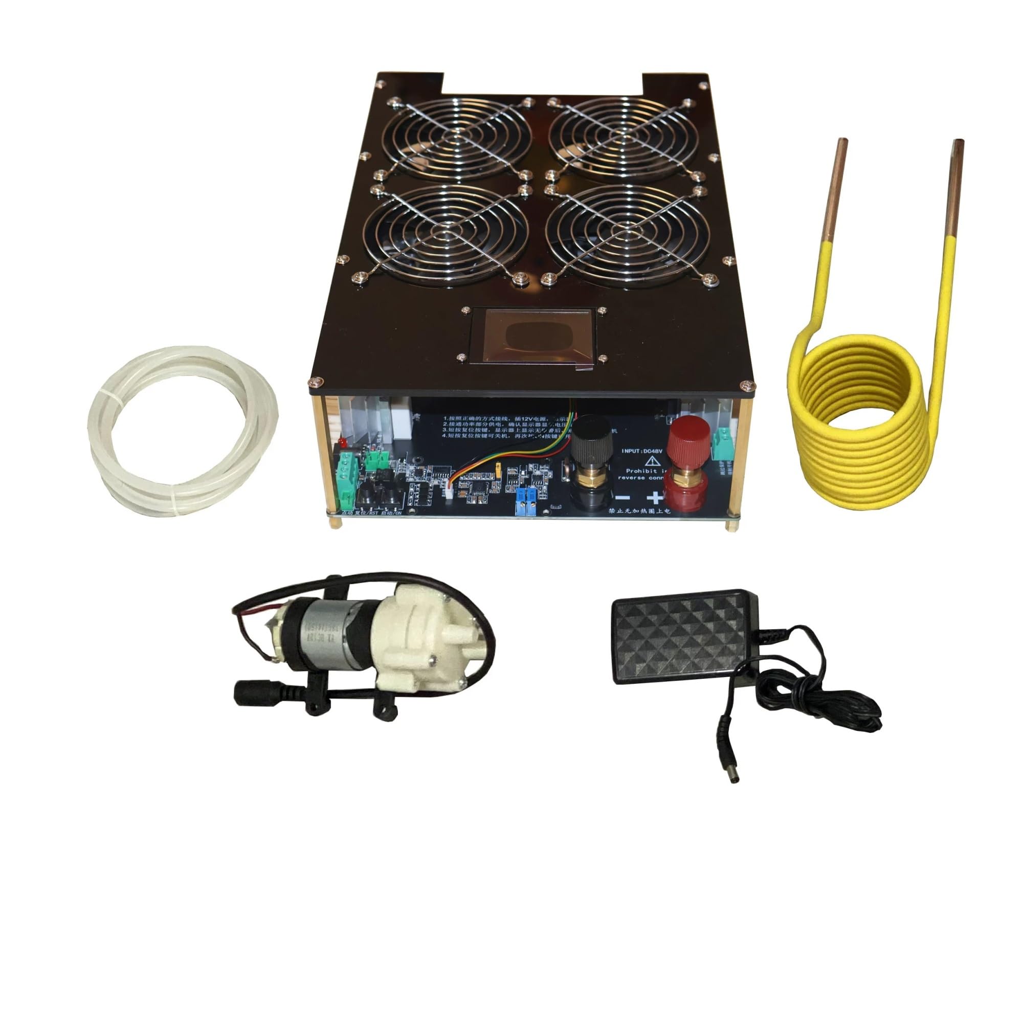 Induction Heater ZVS High Frequency Electromagnetic Power Machine Quenching Medium Furnace