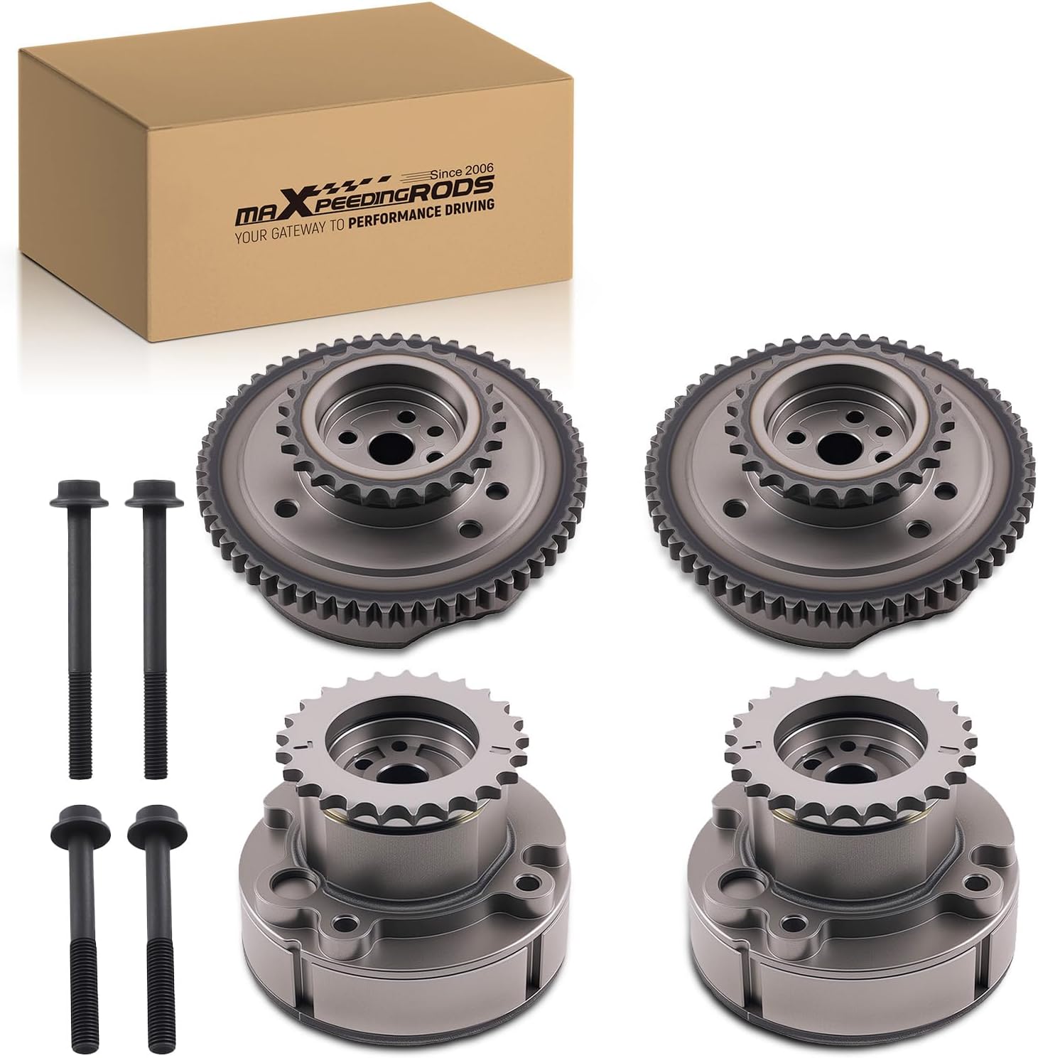 maXpeedingrods Engine Variable Valve Timing VVT Sprocket Fits for 3.0L 3.5L 3.7L Ford F-150 2011-2023 Explorer 2011-2019 Flex 2013-2019 Police Interceptor Sedan Taurus Lincoln Navigator AT4Z6C525B