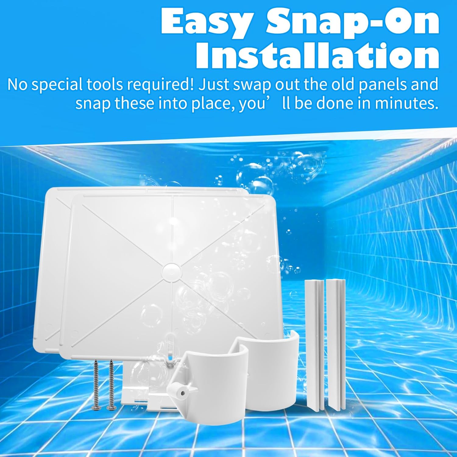 Ground Swimming Pool Ladder Guard 2 Panels, G21 Compatible with Polaris