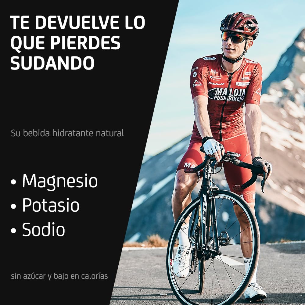 GoMo SALTED Hydration Aid | Electrolitos bajos en calorías sin azúcar | Absorción de agua e hidratación más rápida | 30 porciones con sal de alpino suiza I Cassis sabor