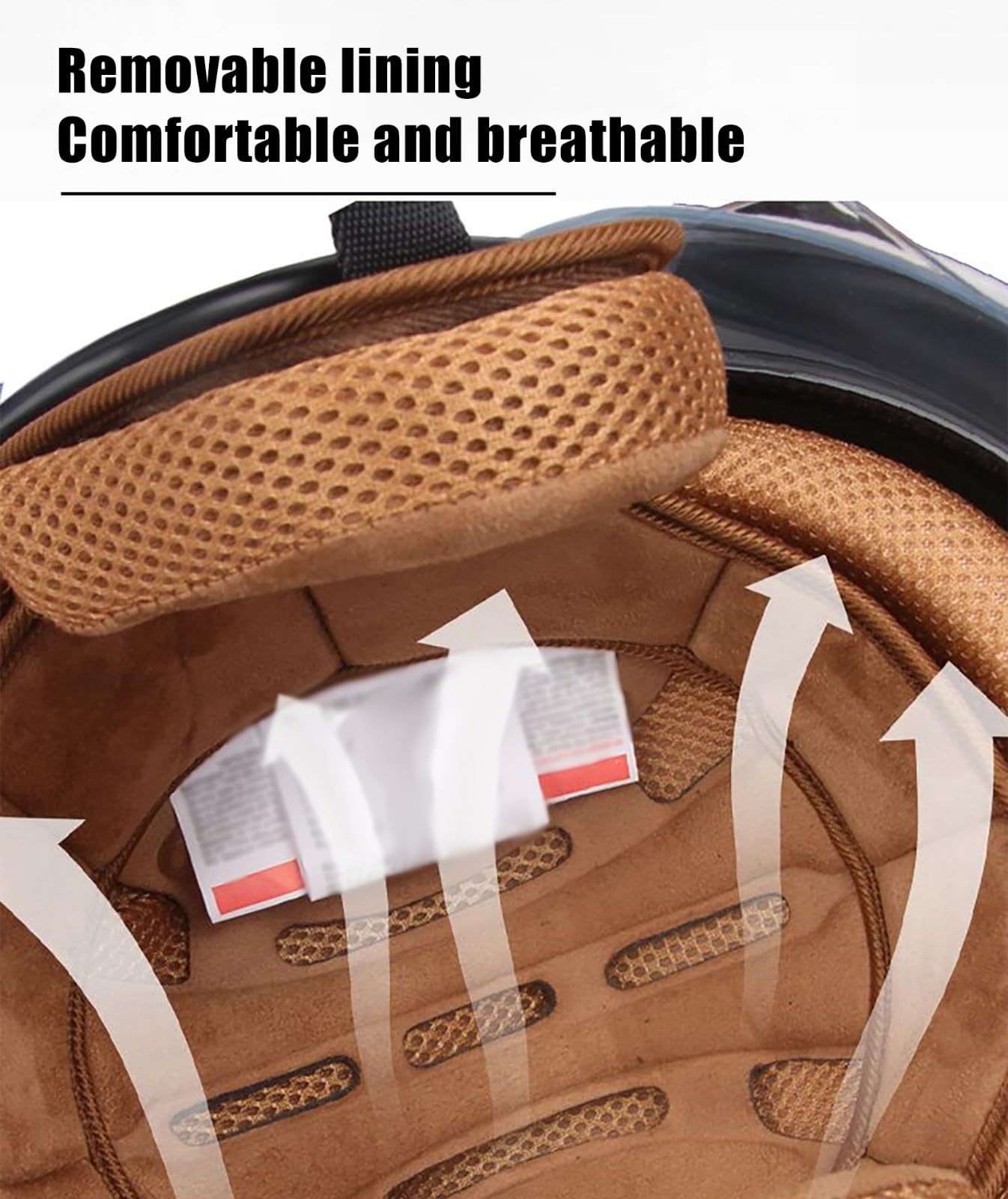 Casco Abierto, Casco De Motocicleta Clásico Para Hombres Y Mujeres Con Doble Visera, Casco Retro Portátil, Cascos Tipo Jet, Casco Jet Para Scooter, Certificado ECE/DOT A,55-62cm
