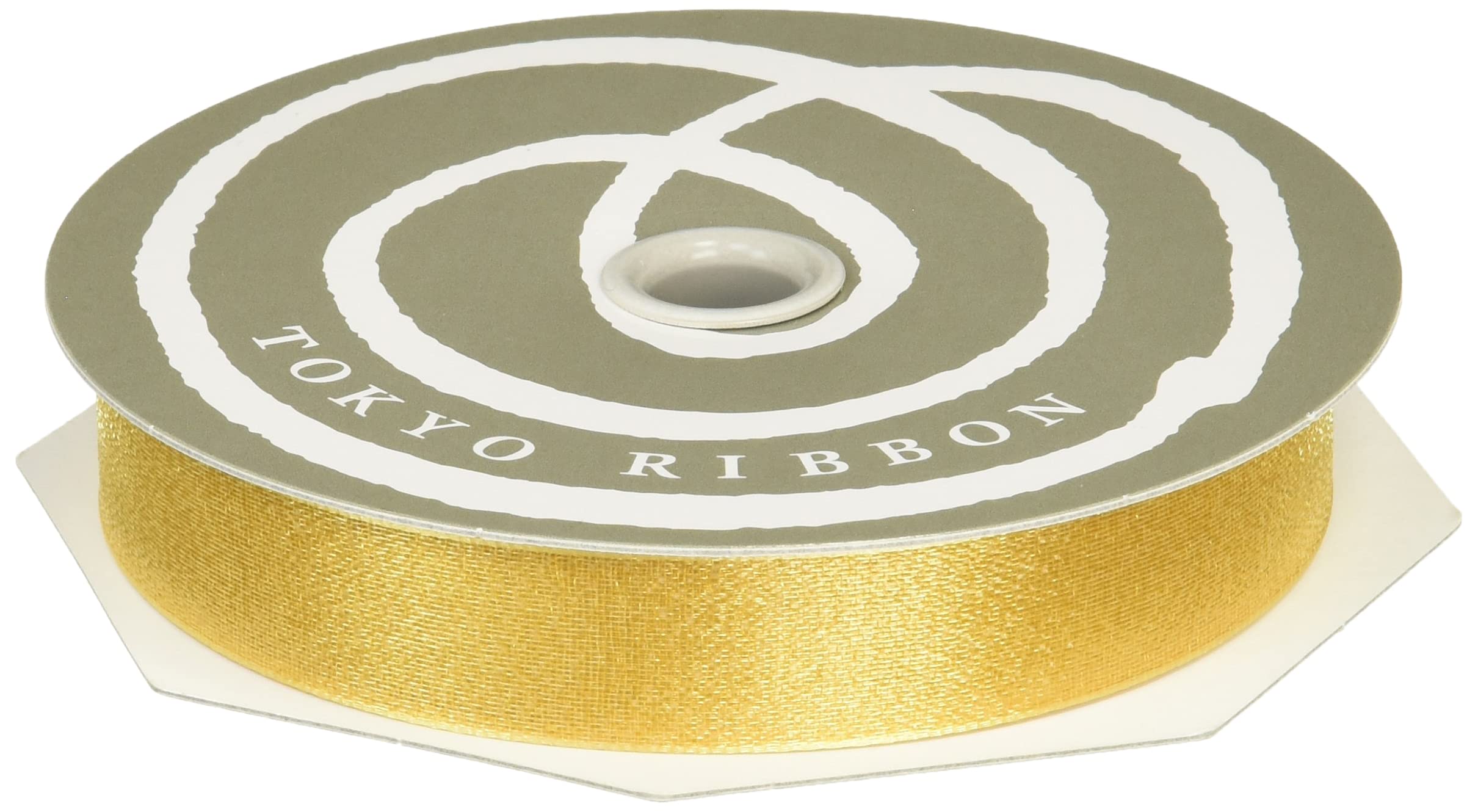Amazon.com: Tokyo Ribbon Fine Crystal 44 Olive G 0.7 x 98.4 ft (18