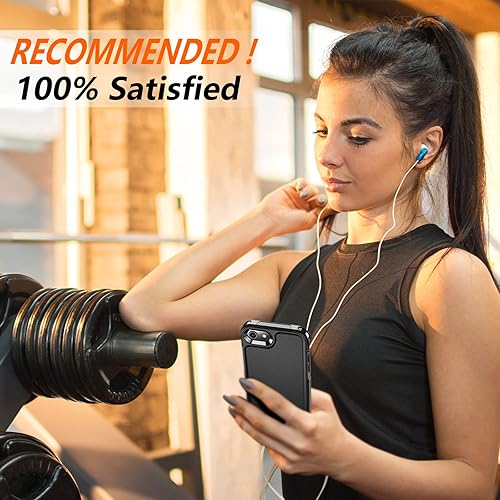 Vista 6 de xiwxi Funda para iPhone SE 2022/3rd/2020, iPhone 8/7, con [2 protectores de pantalla de vidrio templado] [360 cuerpo completo a prueba de golpes]