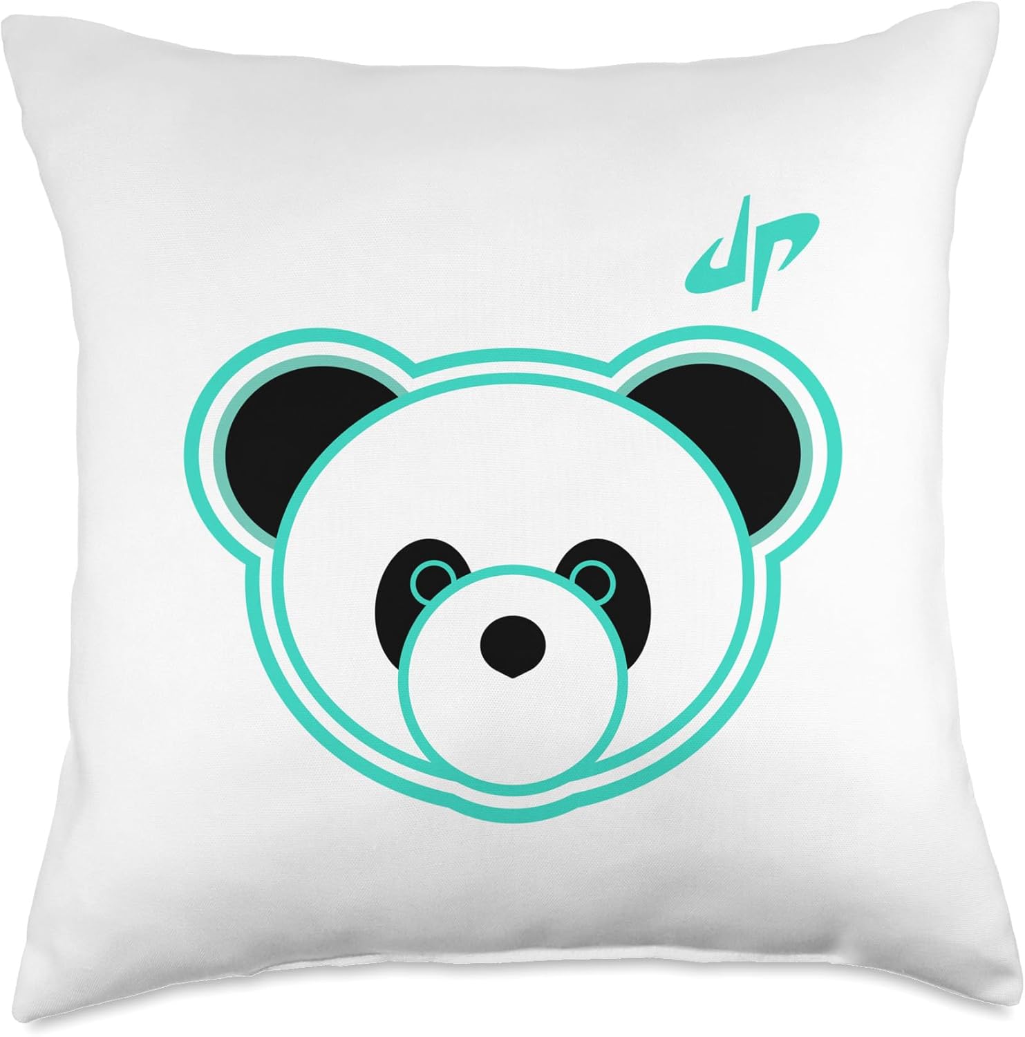 Dude Perfect Panda Throw Pillow